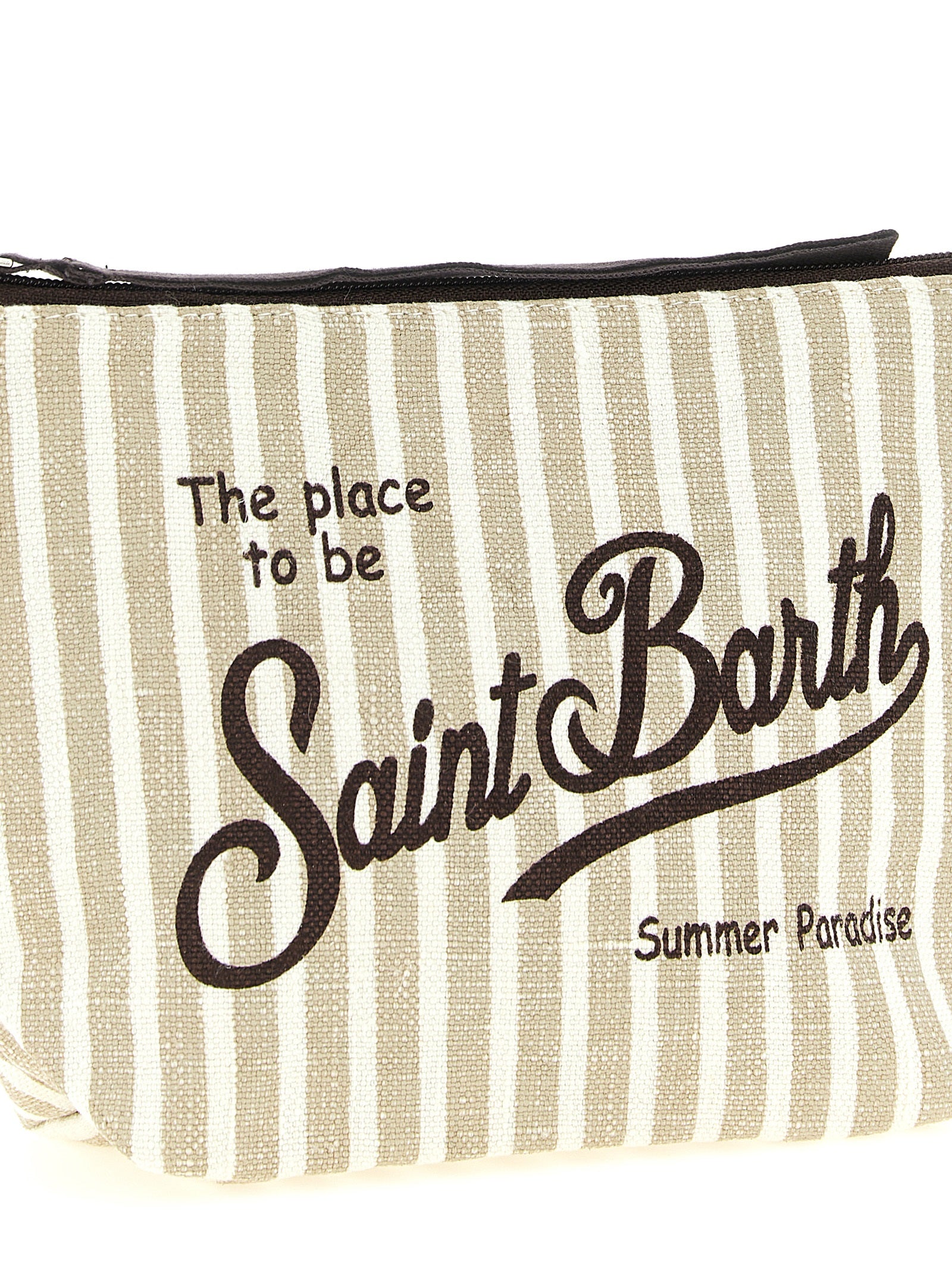 Aline Clutch Beige Linen