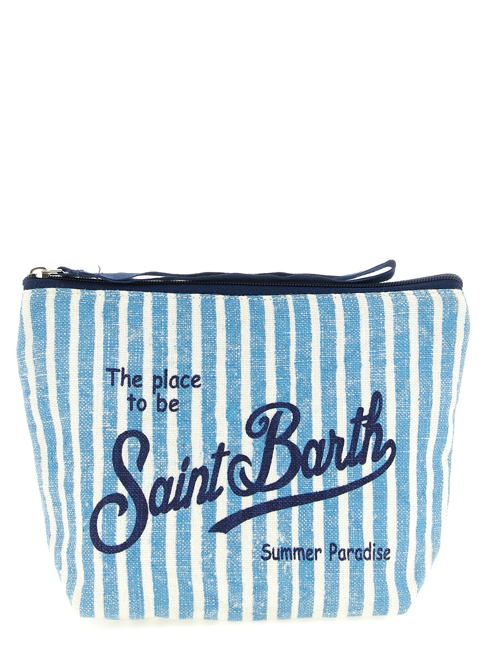 Aline Clutch Light Blue Linen