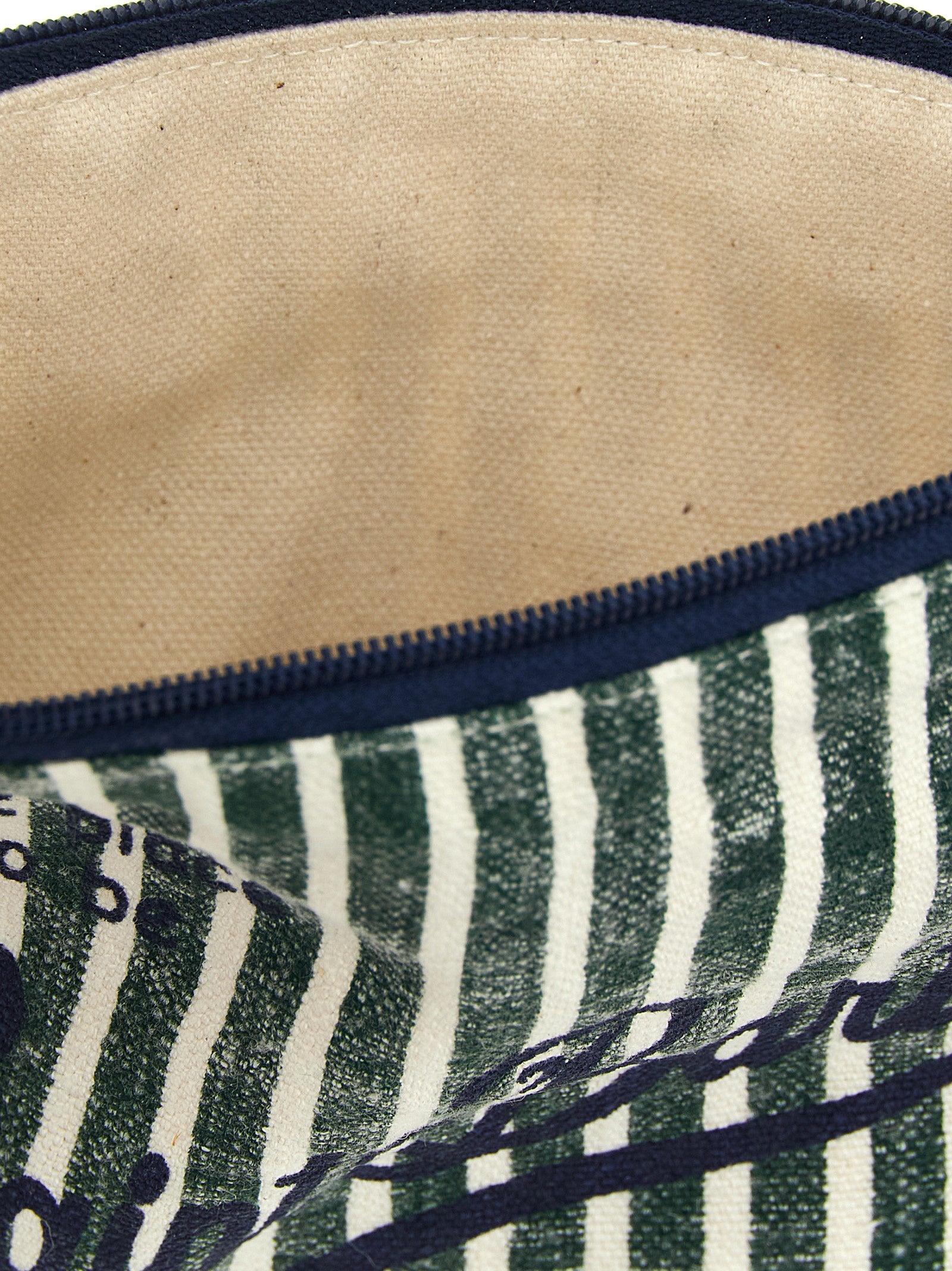 Aline Clutch Green Linen