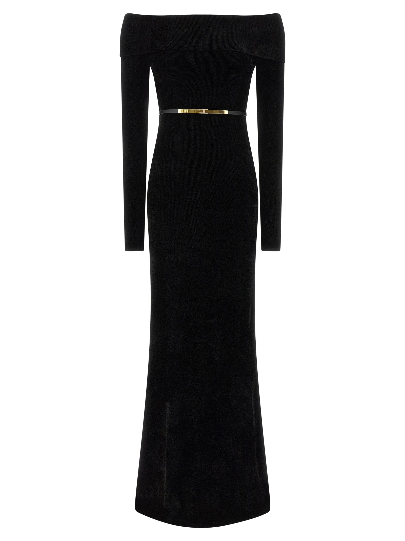 Red Carpet Dress Black Viscose