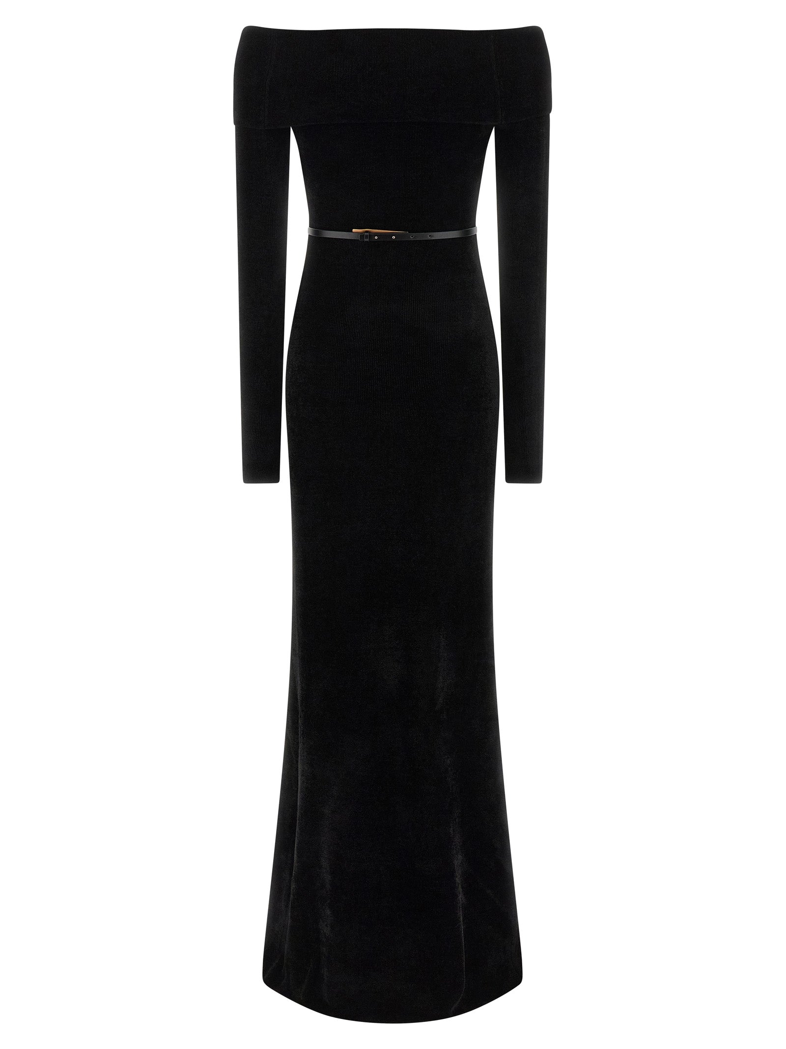 Red Carpet Dress Black Viscose