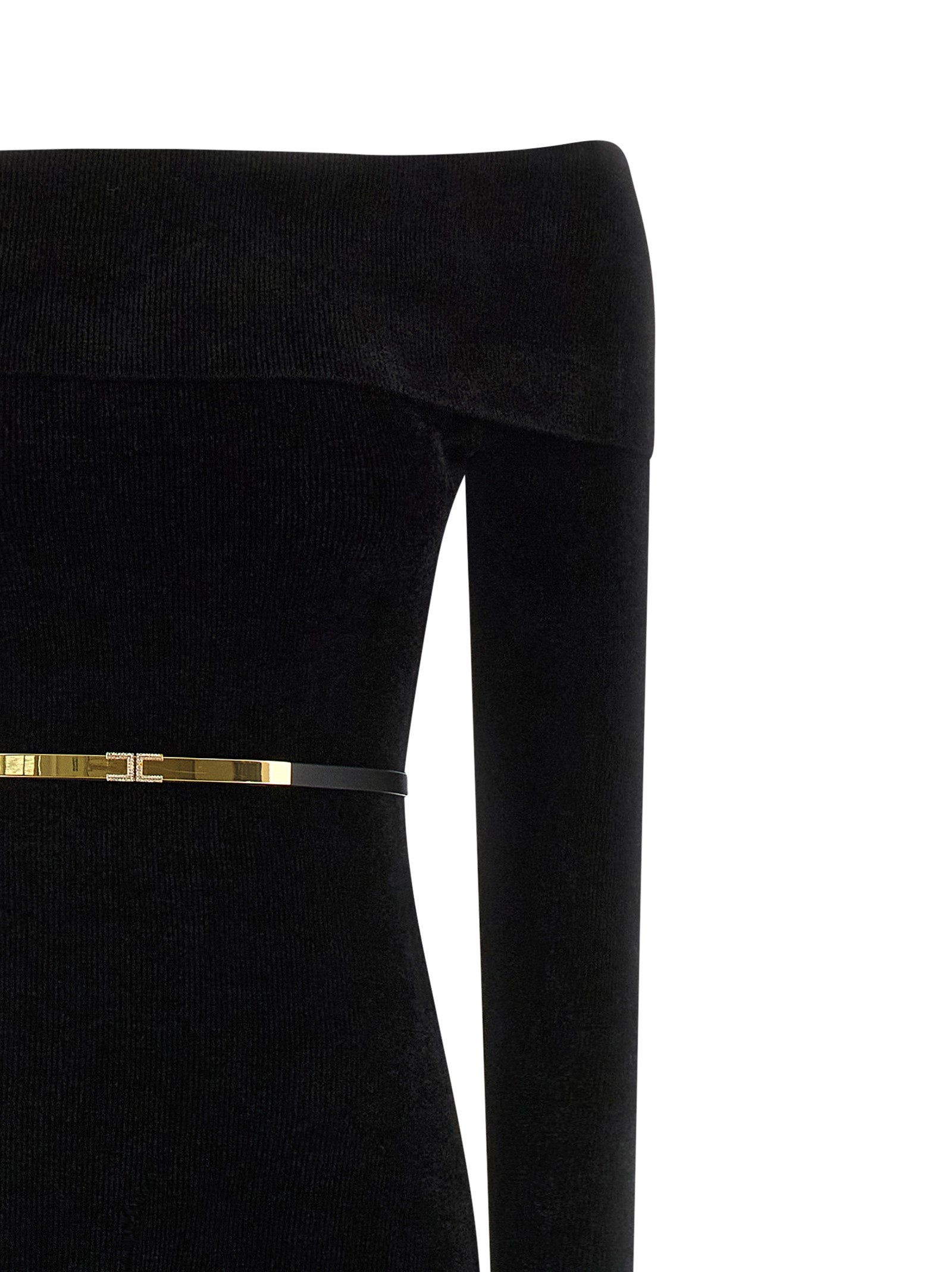 Red Carpet Dress Black Viscose
