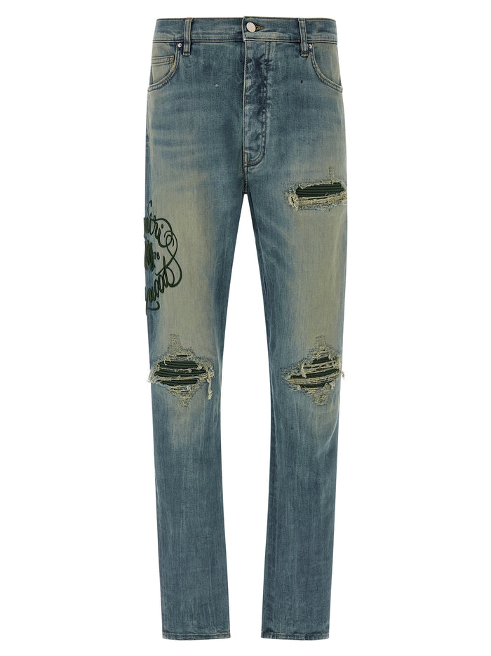 Amiri Hollywood MX1 jeans Blue