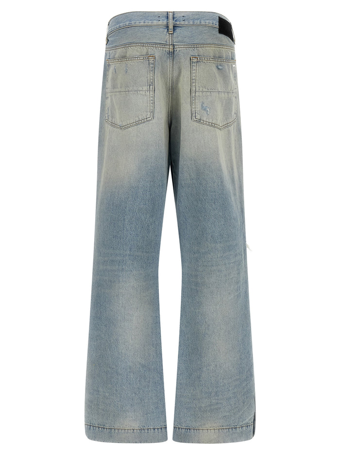 MX1 Straight Flare jeans Light Blue Cotton