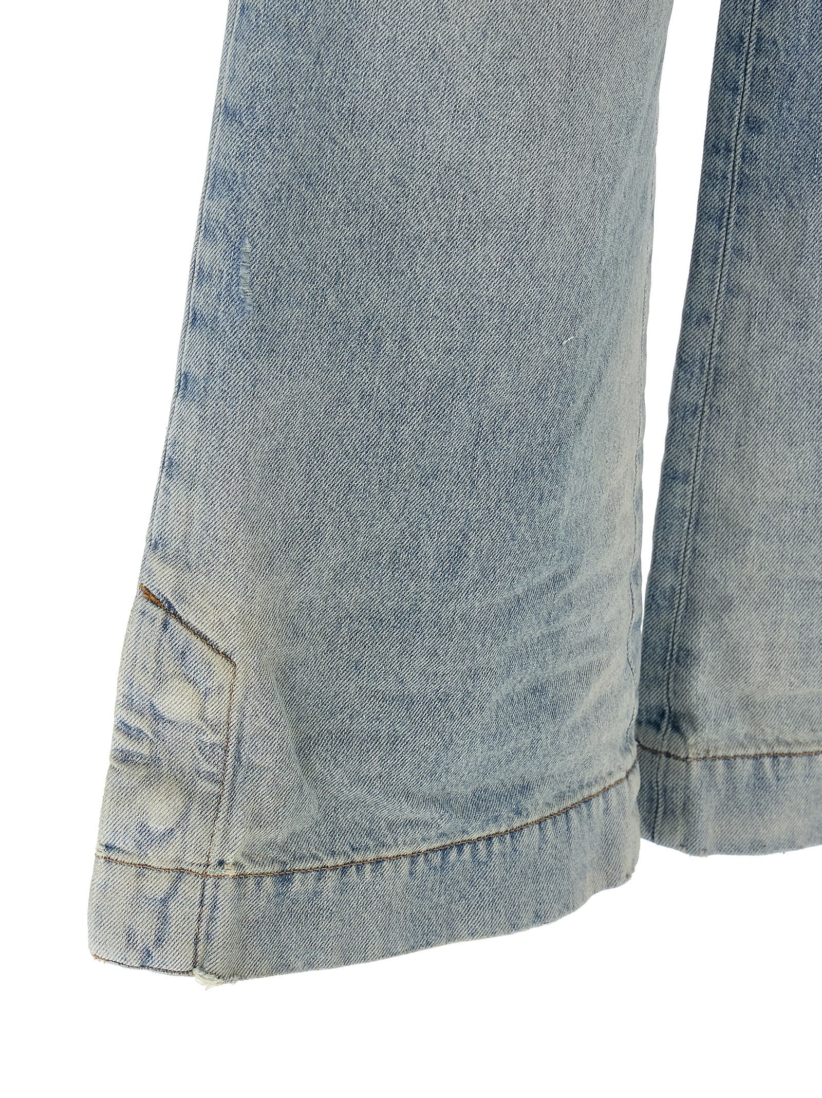 MX1 Straight Flare jeans Light Blue Cotton
