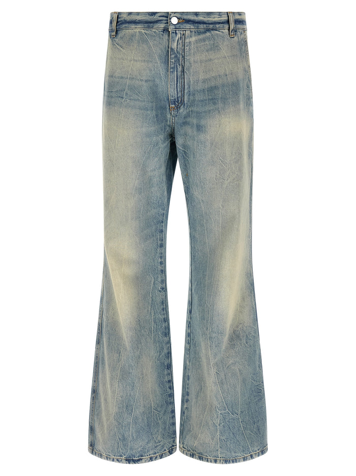 Boot Cut jeans Blue Cotton