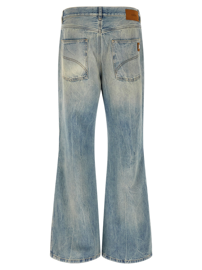Boot Cut jeans Blue Cotton