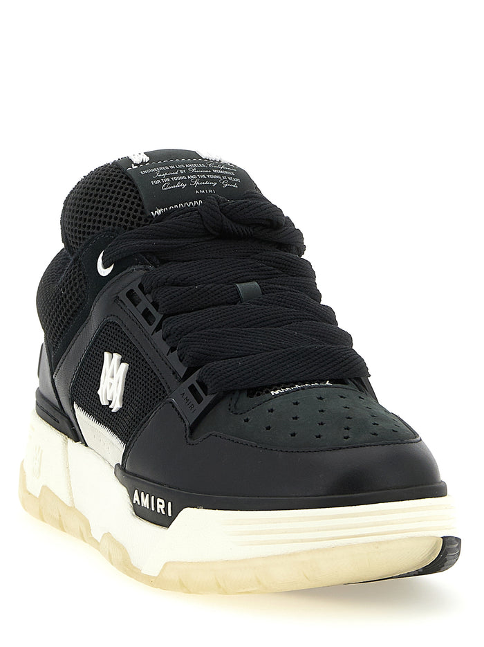 Ma-1 sneakers Black Calfskin Leather (bos Taurus)