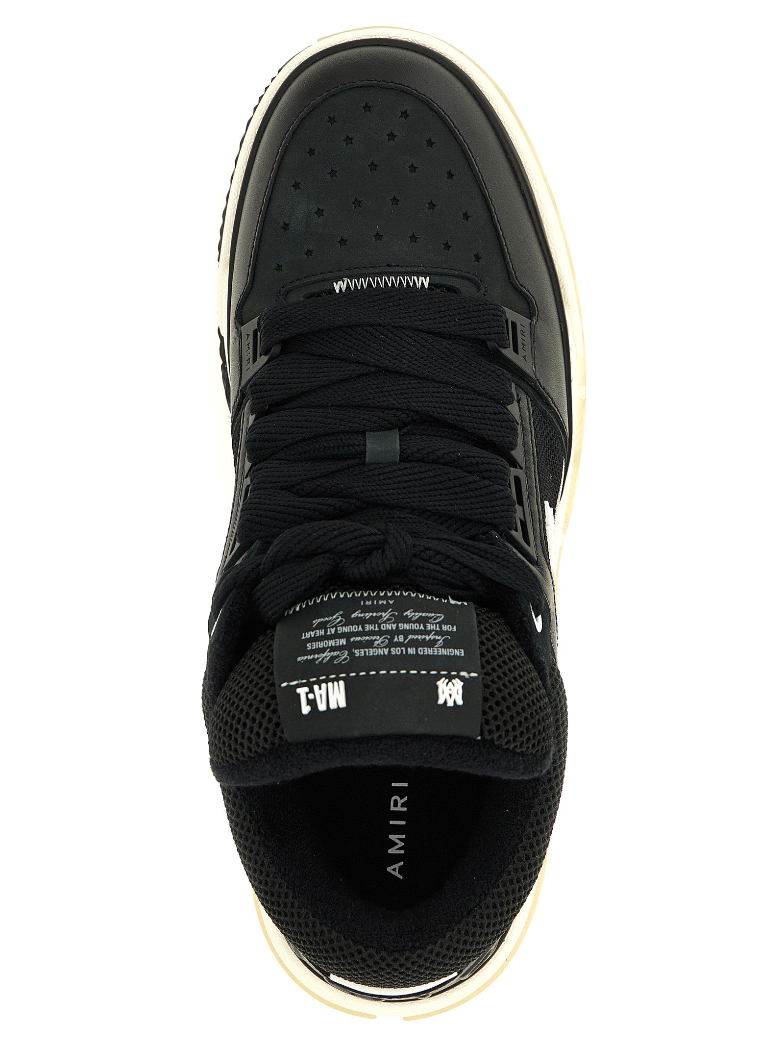Ma-1 sneakers Black Calfskin Leather (bos Taurus)
