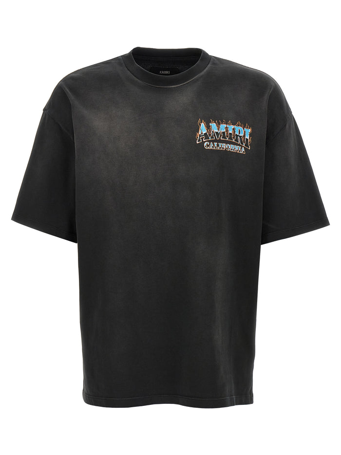 Sunny Place Tee T-shirt Black Cotton