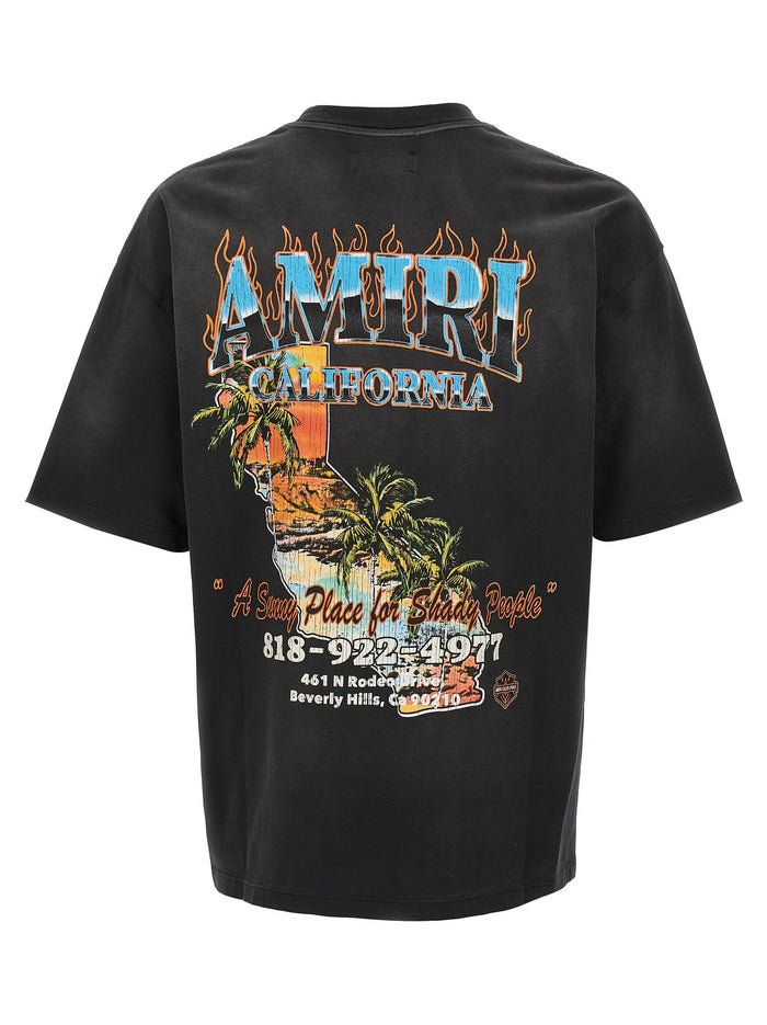 Sunny Place Tee T-shirt Black Cotton