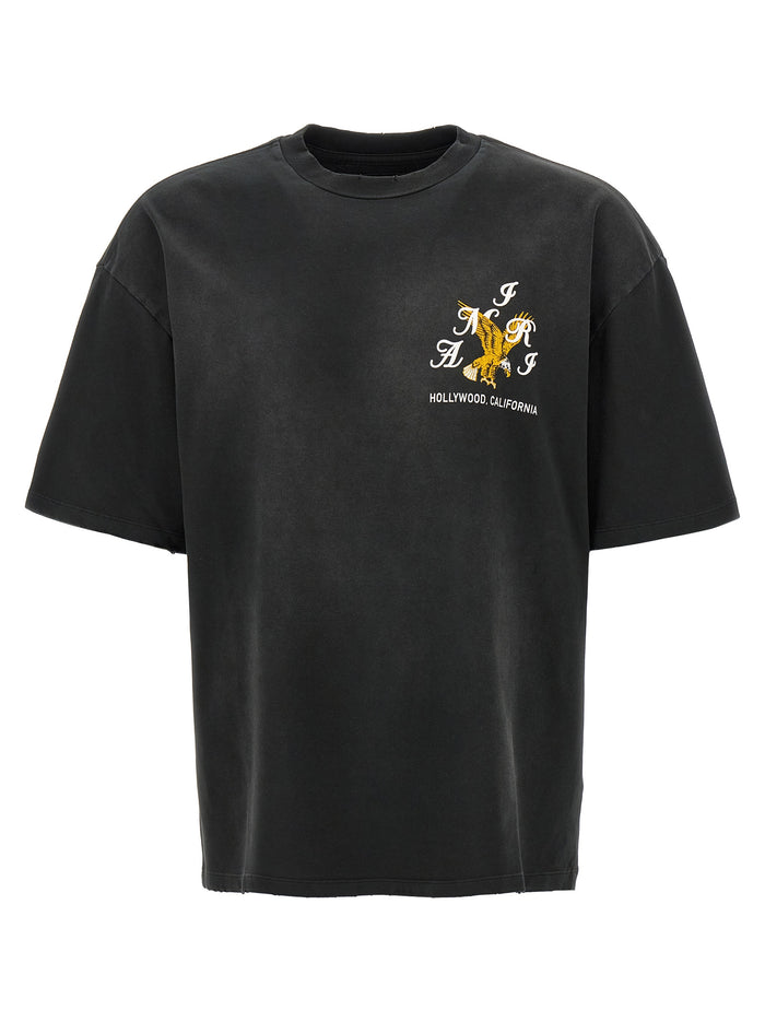 Crystal Eagle Tee T-shirt Black Cotton