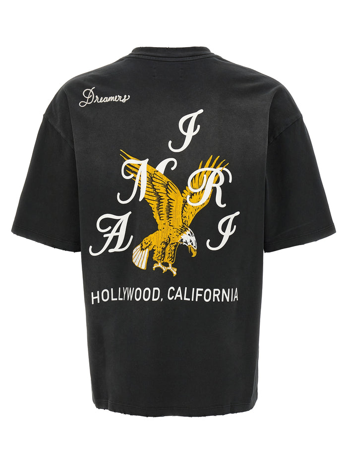 Crystal Eagle Tee T-shirt Black Cotton