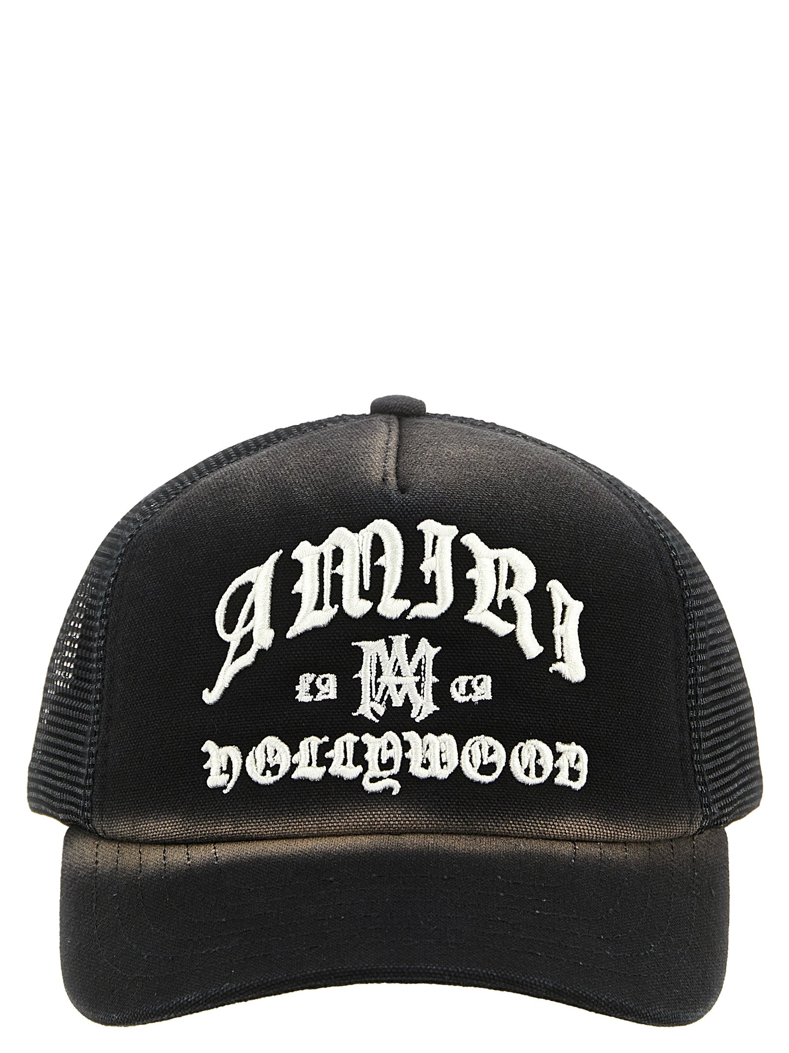 Amiri Hollywood Trucker cap Black Cotton Hat