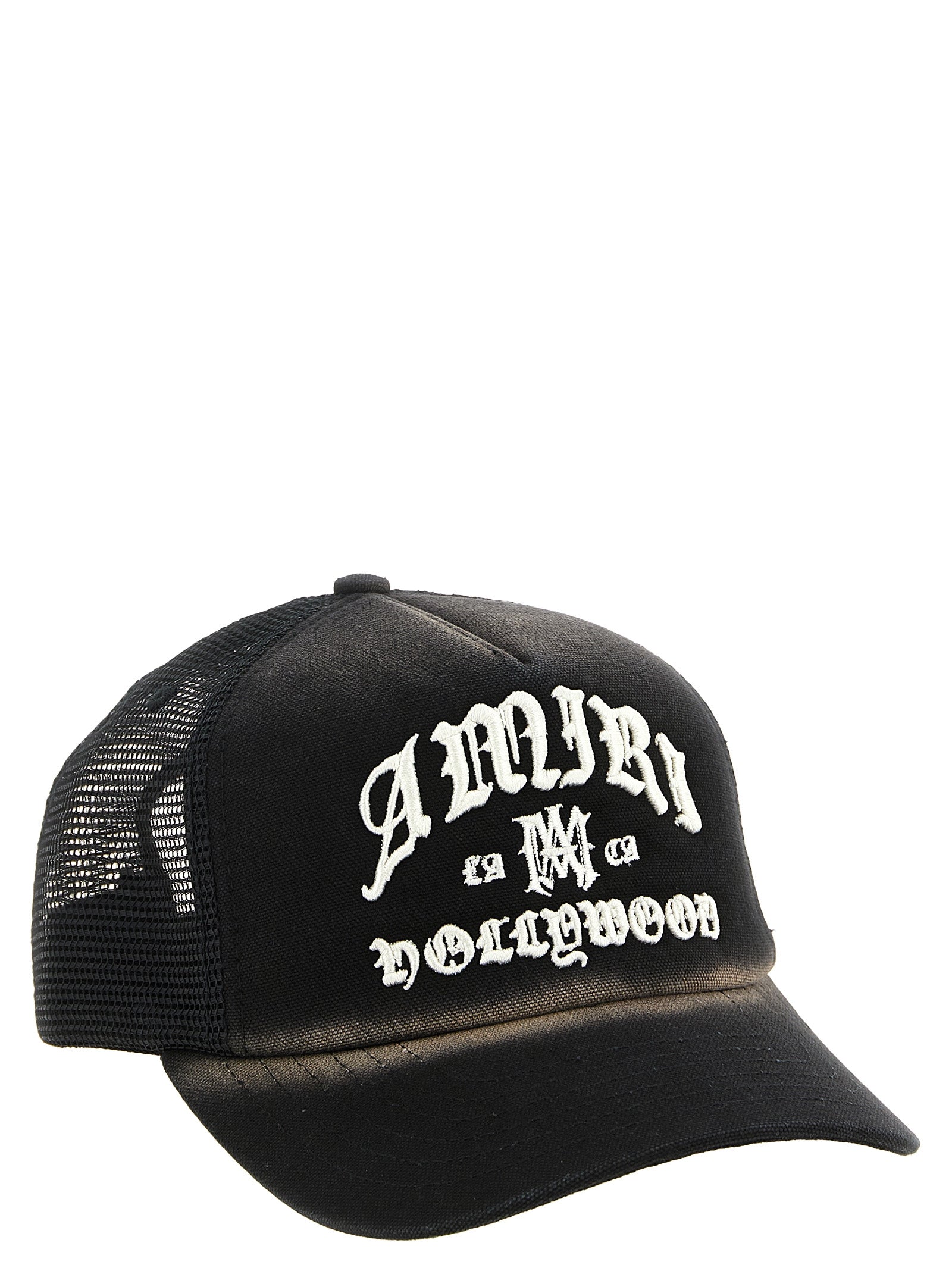 Amiri Hollywood Trucker cap Black Cotton Hat