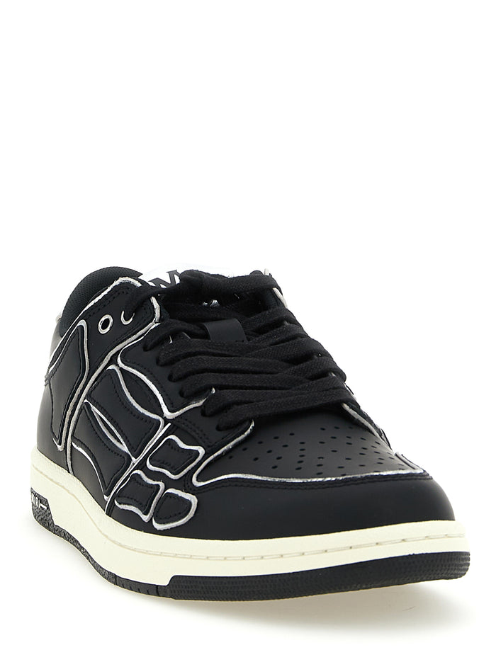 Skel Top Low sneakers Black Cow Leather (bos Taurus)