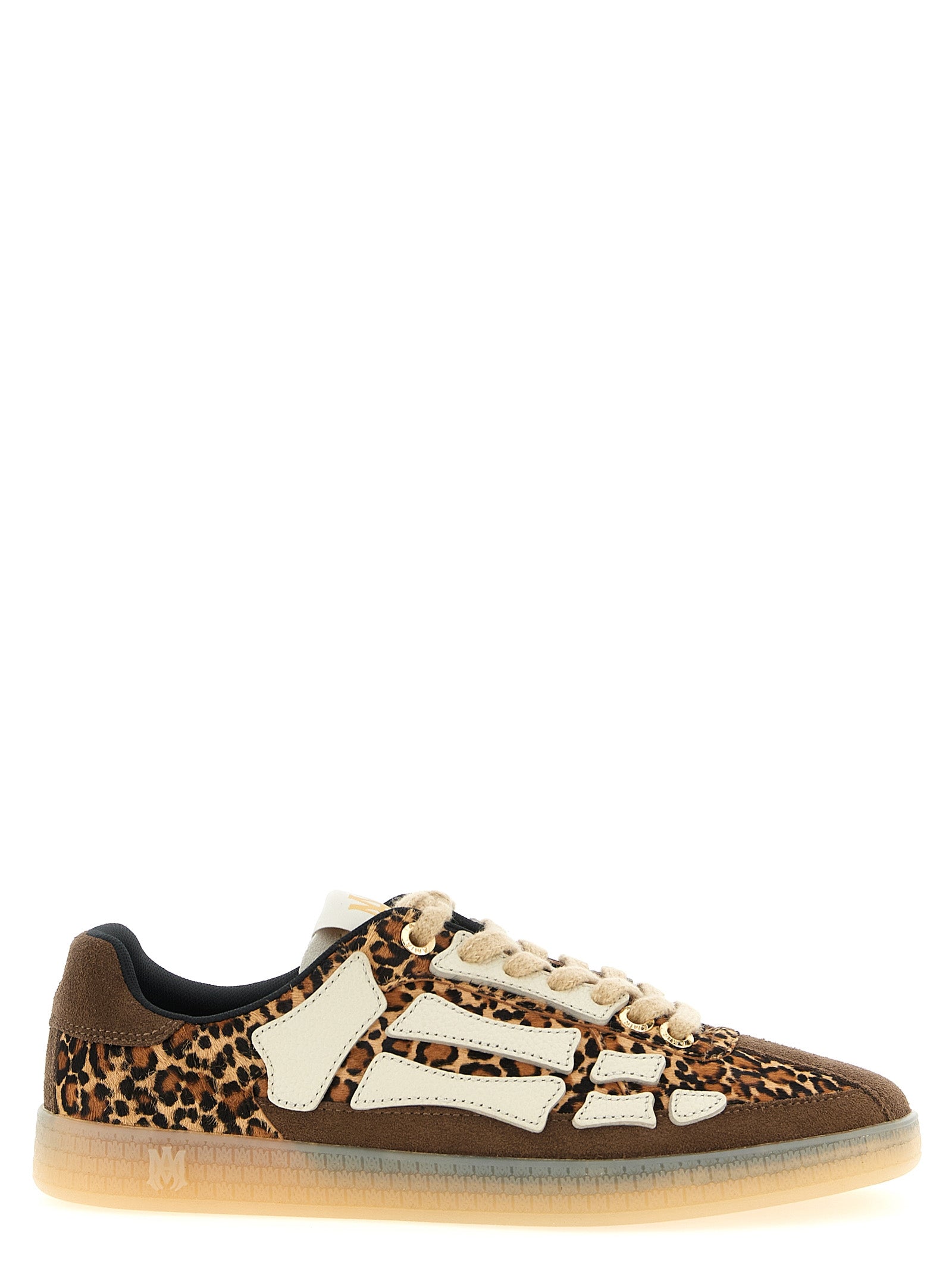 Leopard Pacific Bones sneakers Brown Cow Leather (bos Taurus)