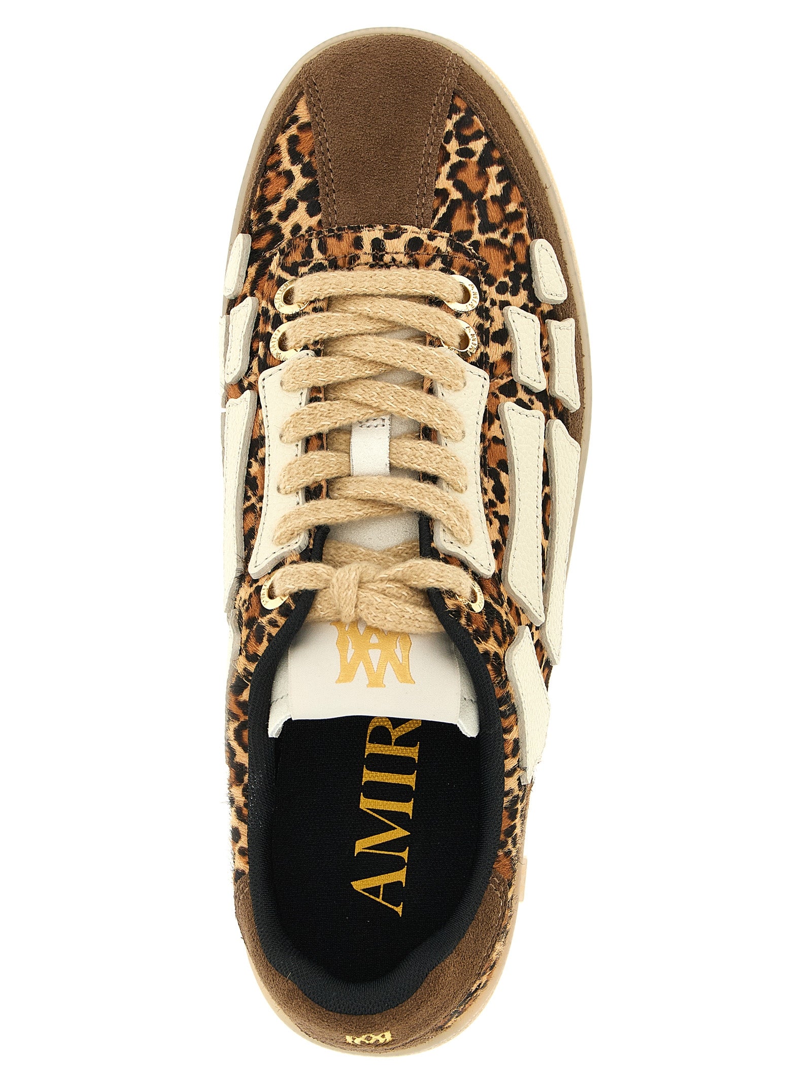 Leopard Pacific Bones sneakers Brown Cow Leather (bos Taurus)