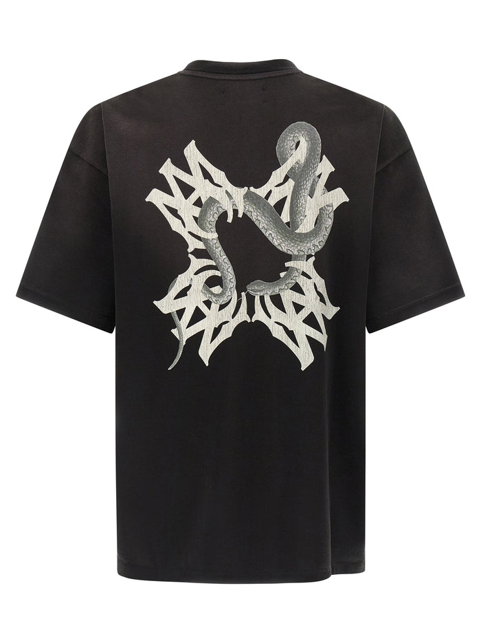 MA Quad Snake T-shirt Black Cotton