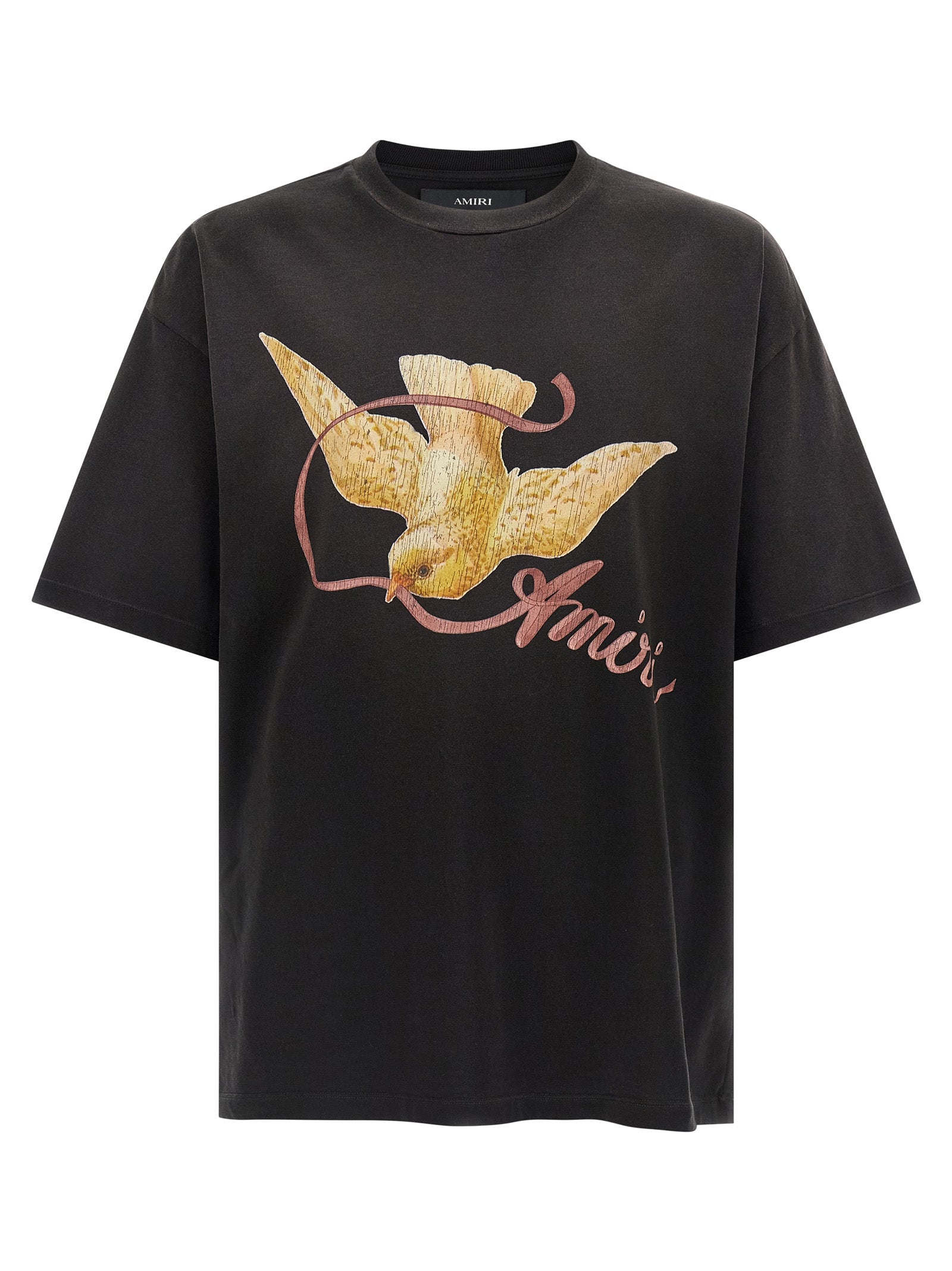 Amiri Ribbon T-shirt Black Cotton