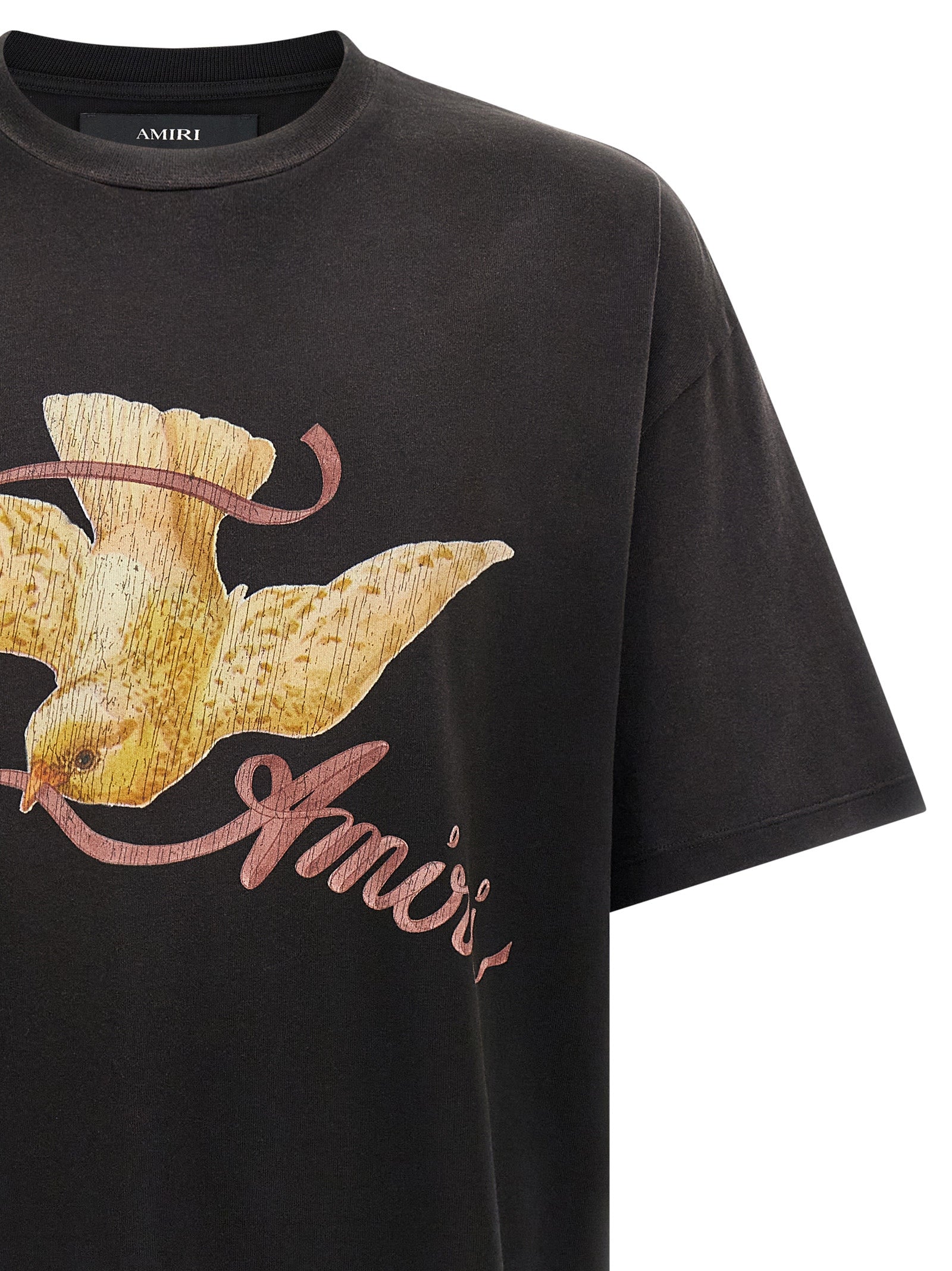 Amiri Ribbon T-shirt Black Cotton