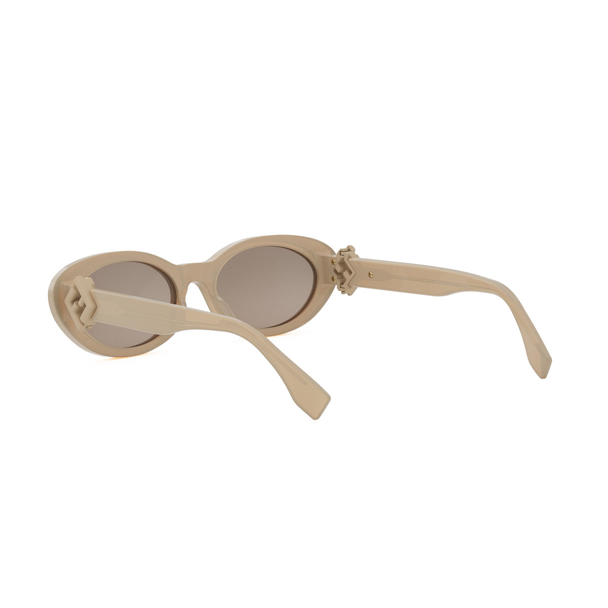 FE40140U 57E Beige FF DIAMOND Acetate Occhiali Da Sole