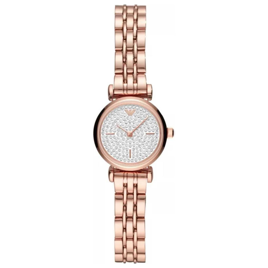 Preloved - Emporio Armani Womens Gianna T-Bar 22mm Quartz Watch Ar11266 One Color Watches