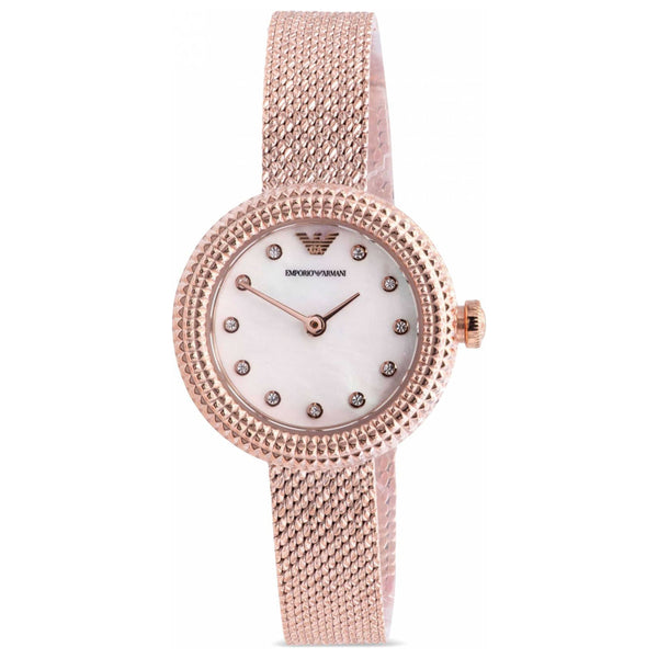 Preloved - Emporio Armani Womens Rosa 26mm Quartz Watch Ar11416 One Color Watches