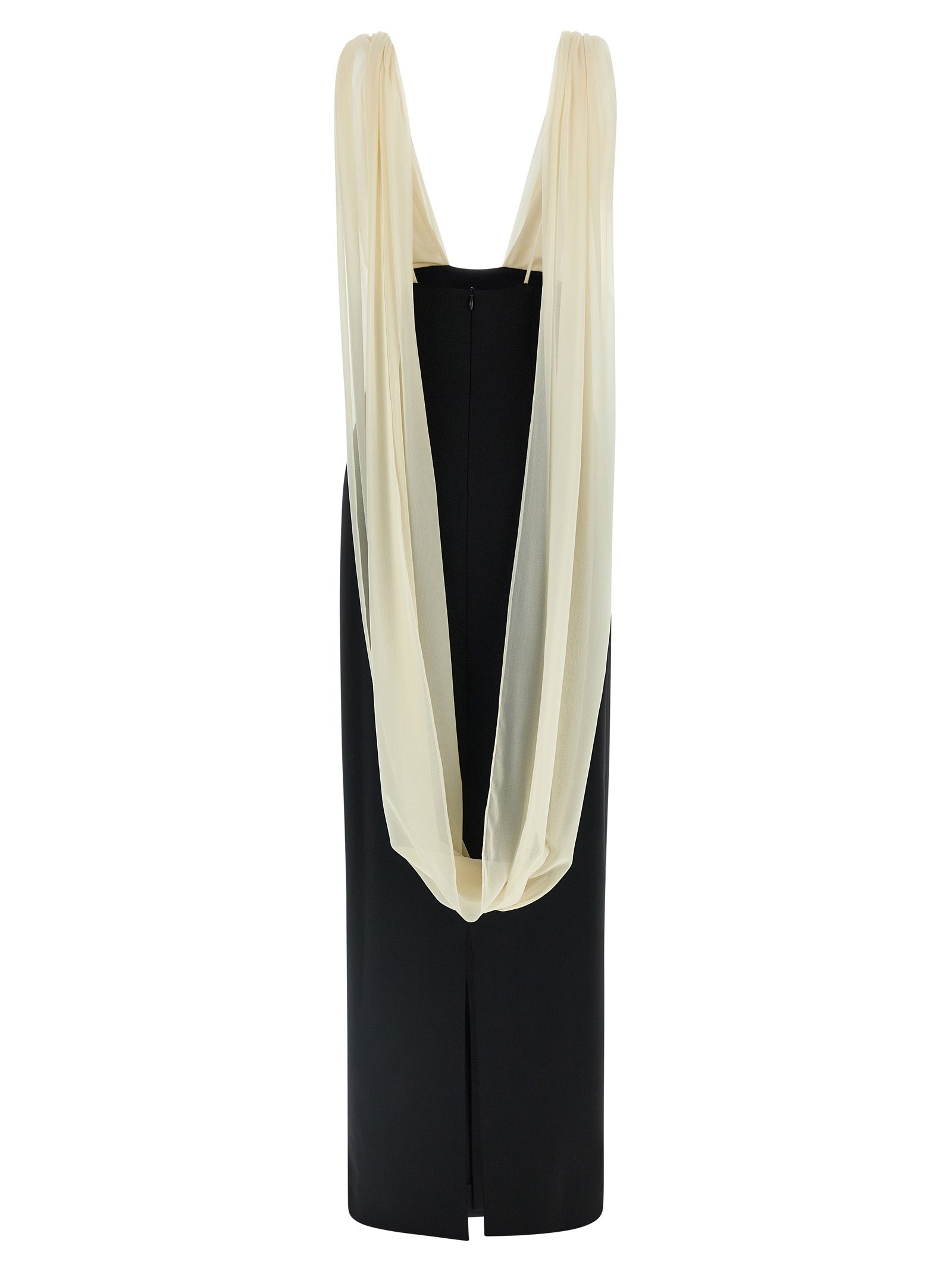 Mara dress White/black