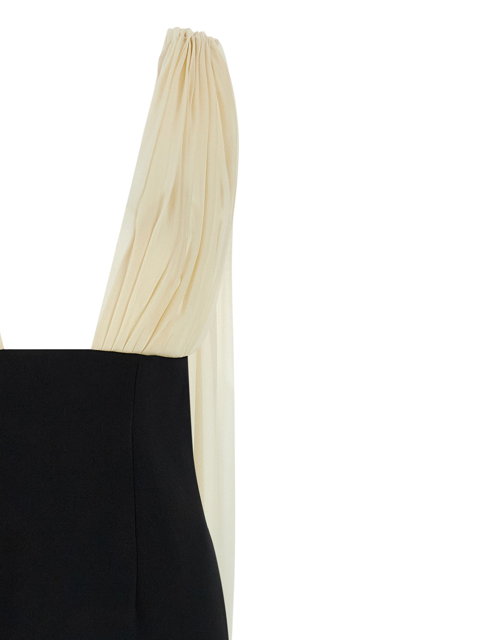 Mara dress White/black