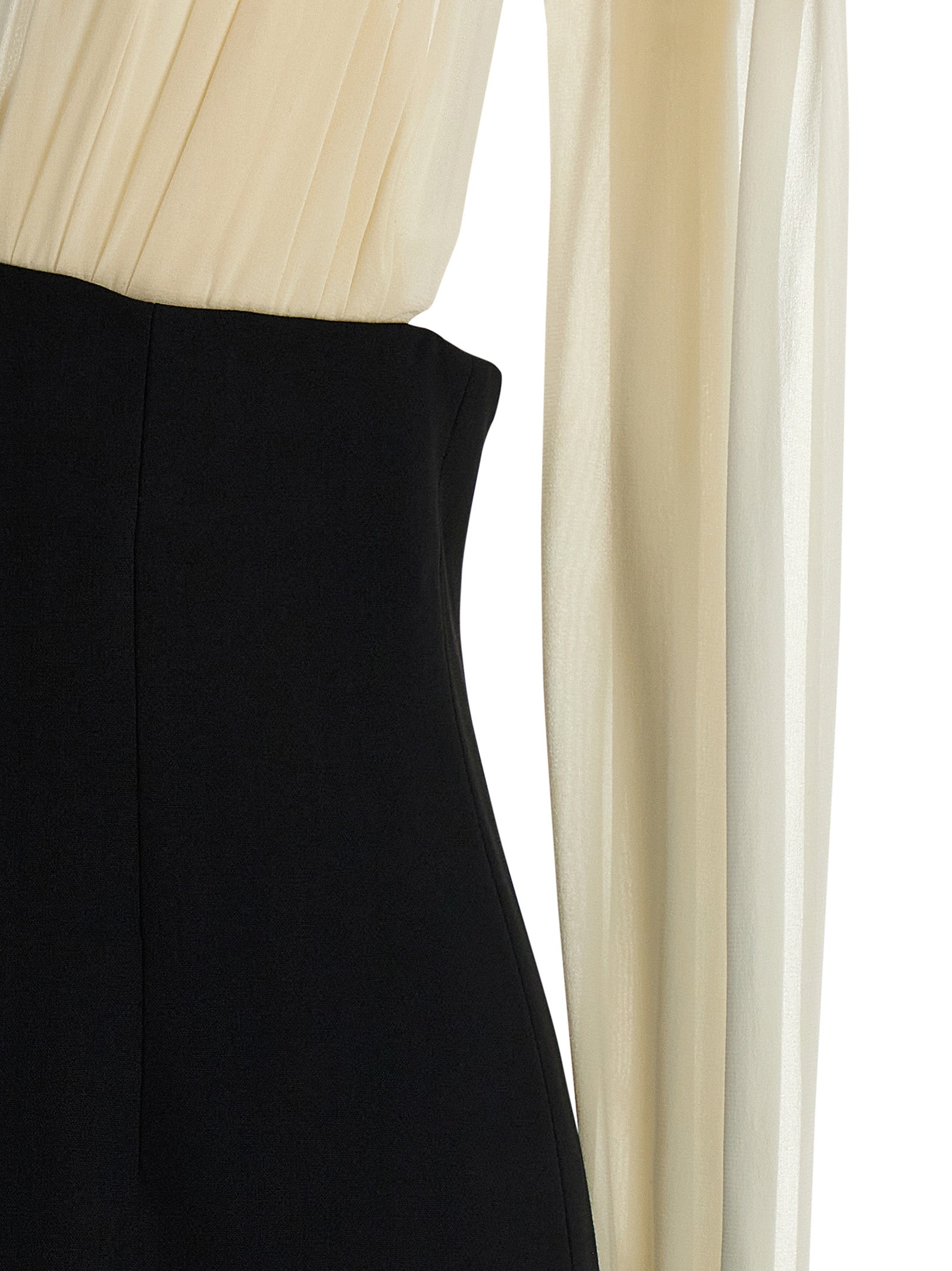 Mara dress White/black