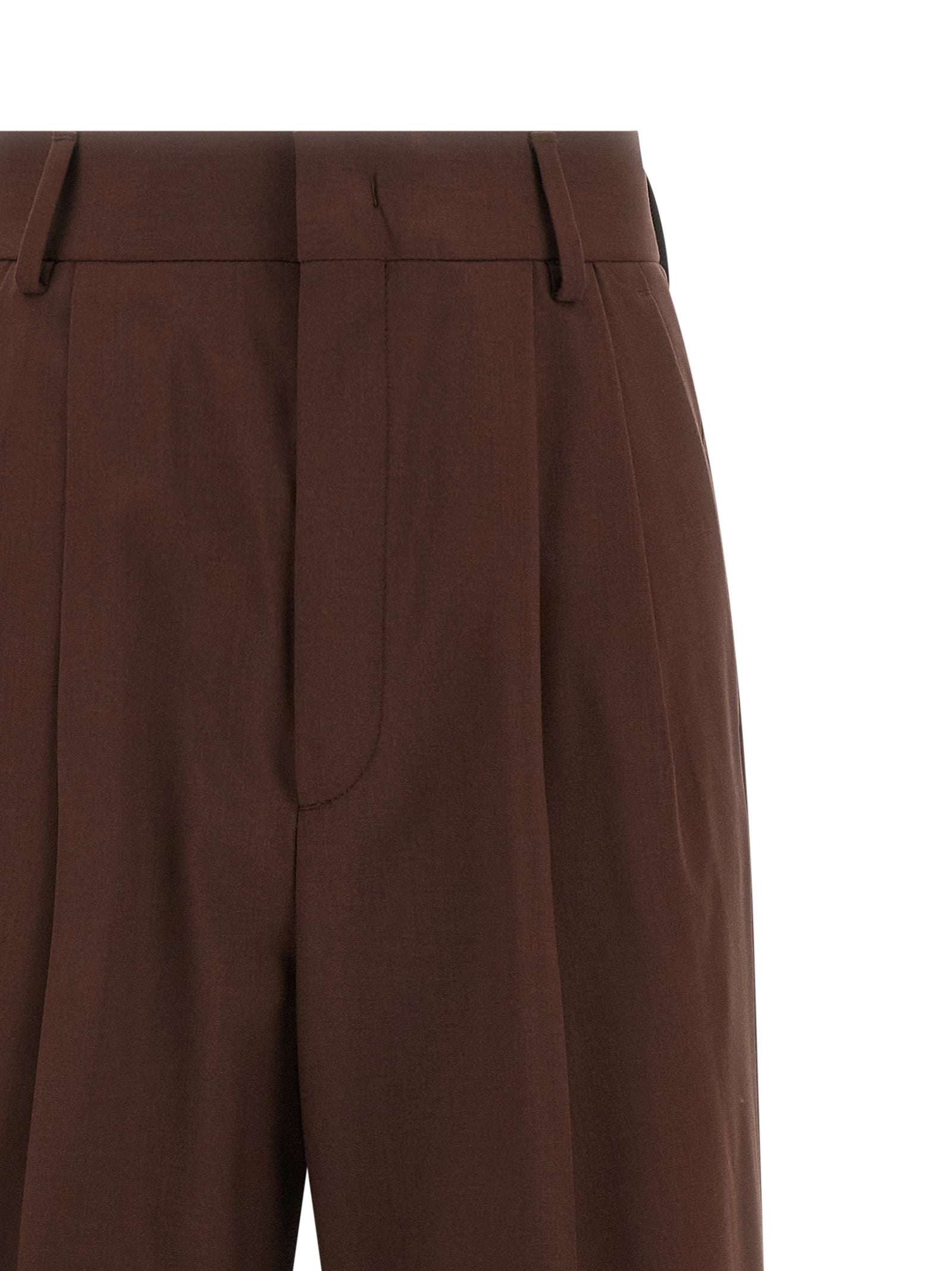 Clelia pants Brown Wool