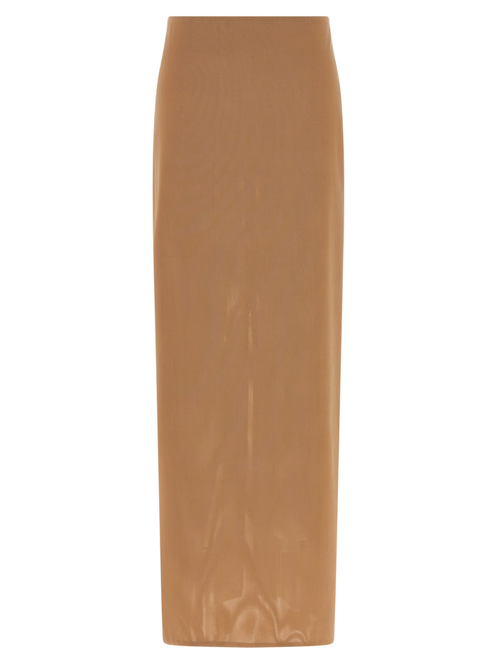 Jackie skirt Beige Polyamide