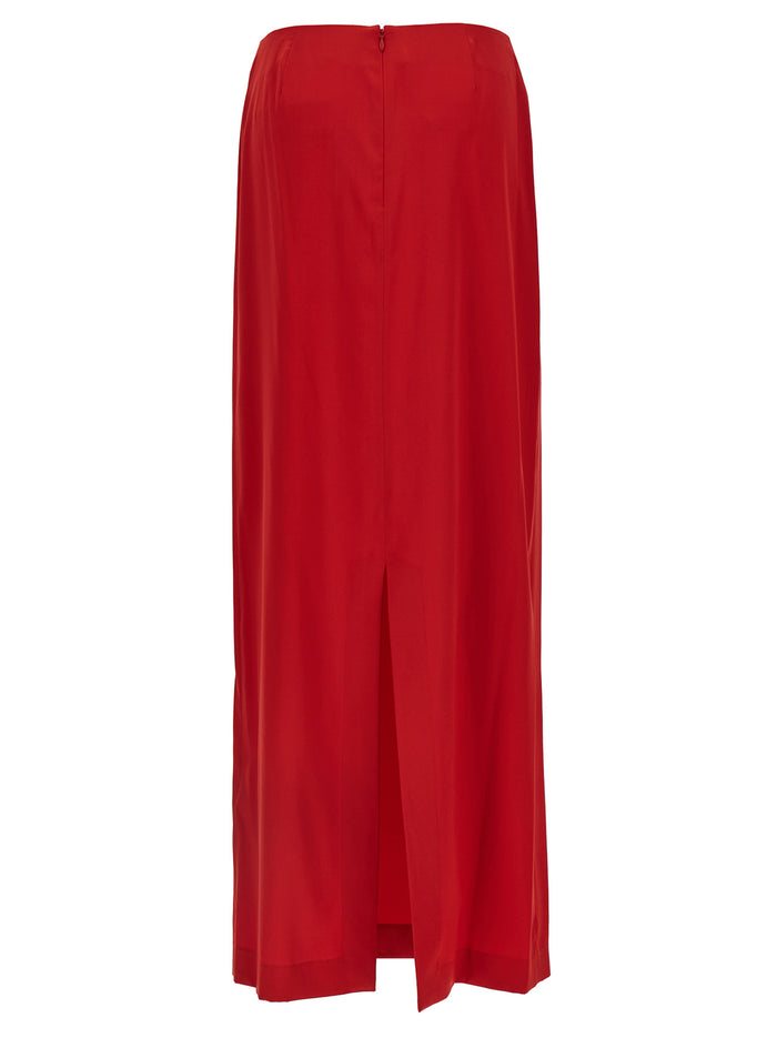 Florence skirt Red Silk