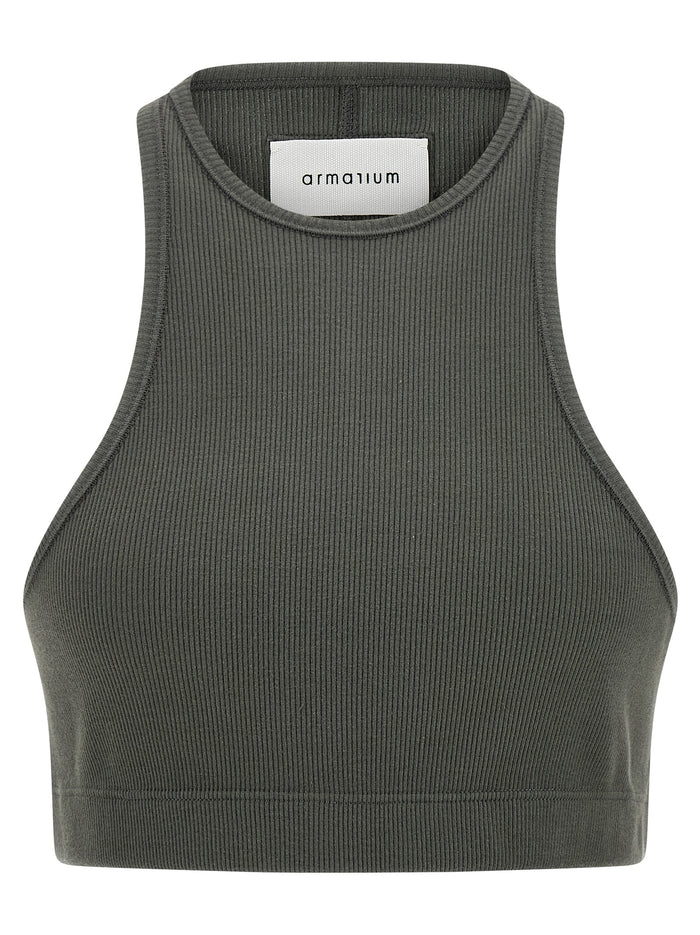 Filippa top Gray Cotton Tops