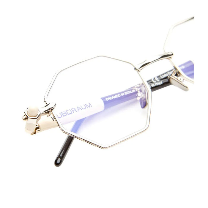Kuboraum Maske P62 SI YB Silver- White- Black Oro Acetate/metal Occhiali Da Vista