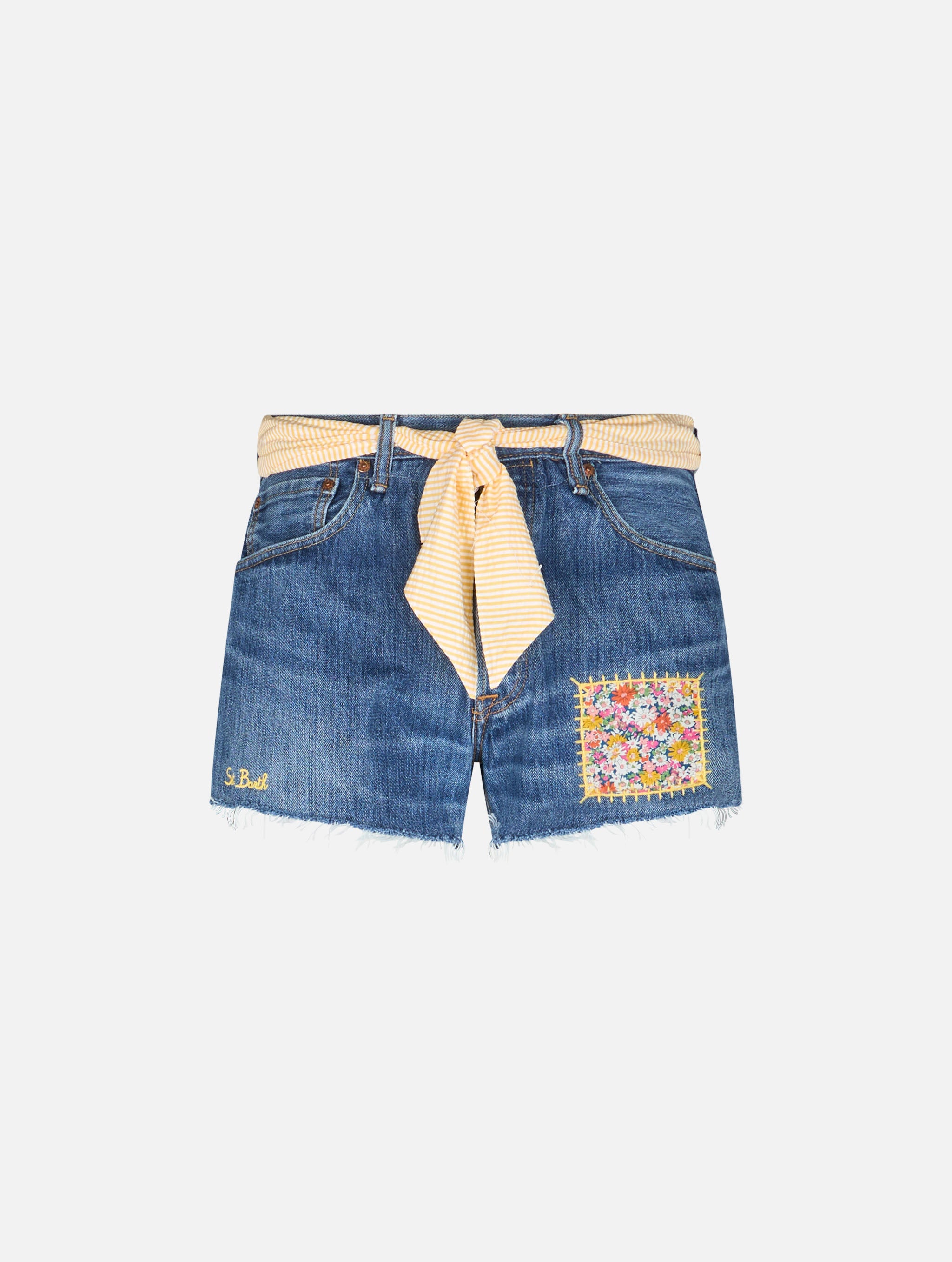 Arizona Libby Denim Shorts | Special Edition Yellow Pant