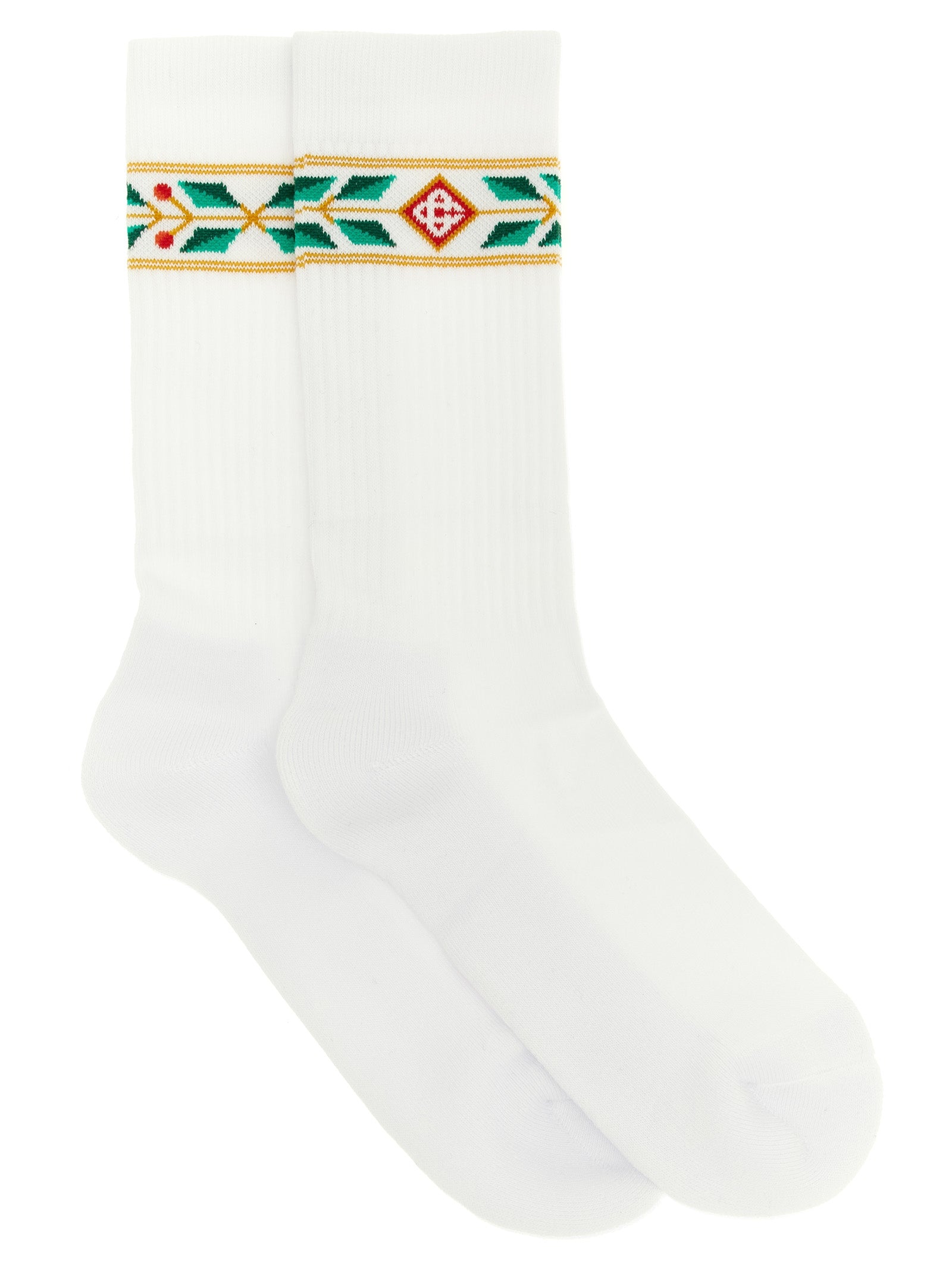 Laurel socks White Cotton Polyamide Elastane