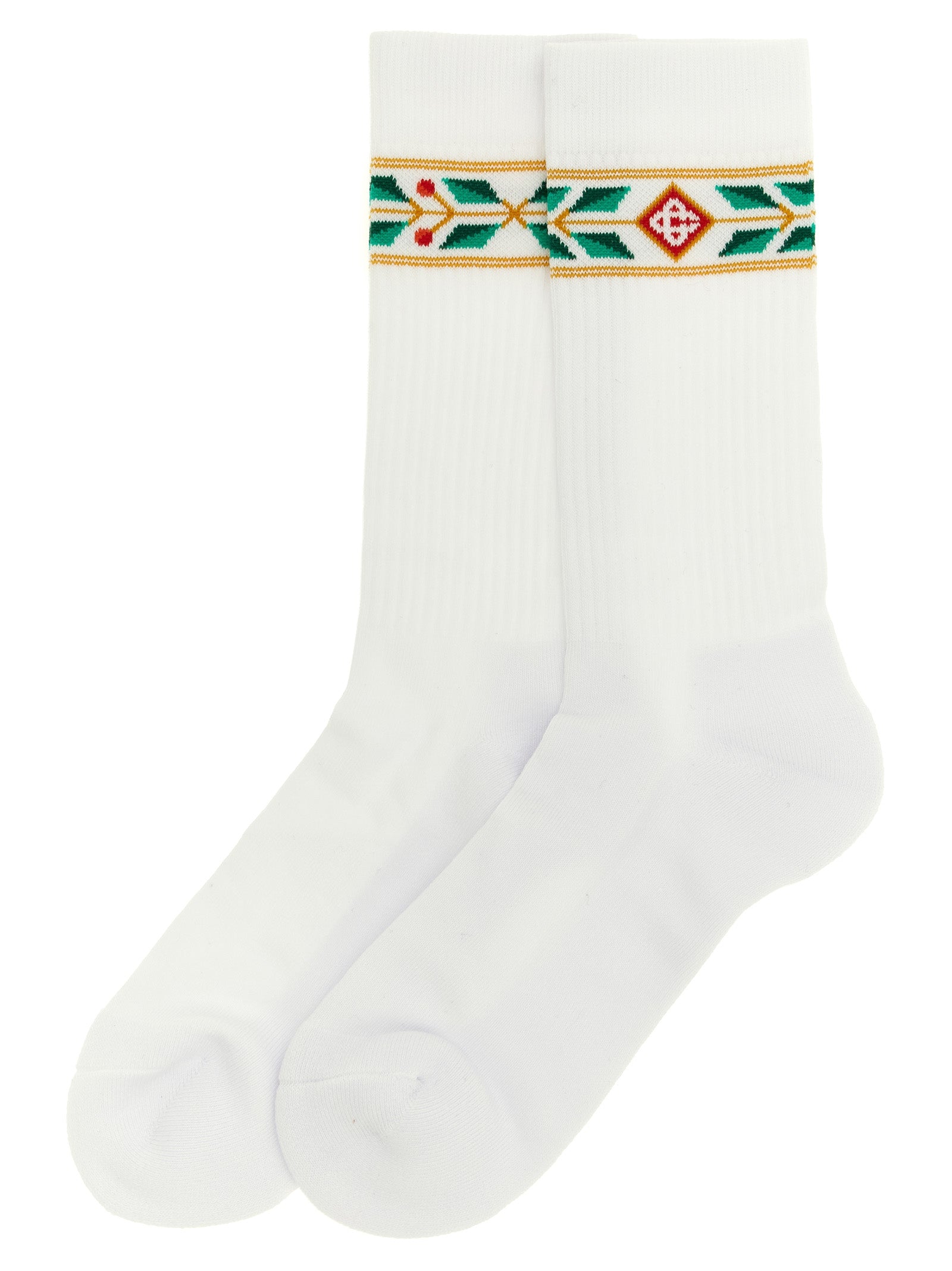 Laurel socks White Cotton Polyamide Elastane