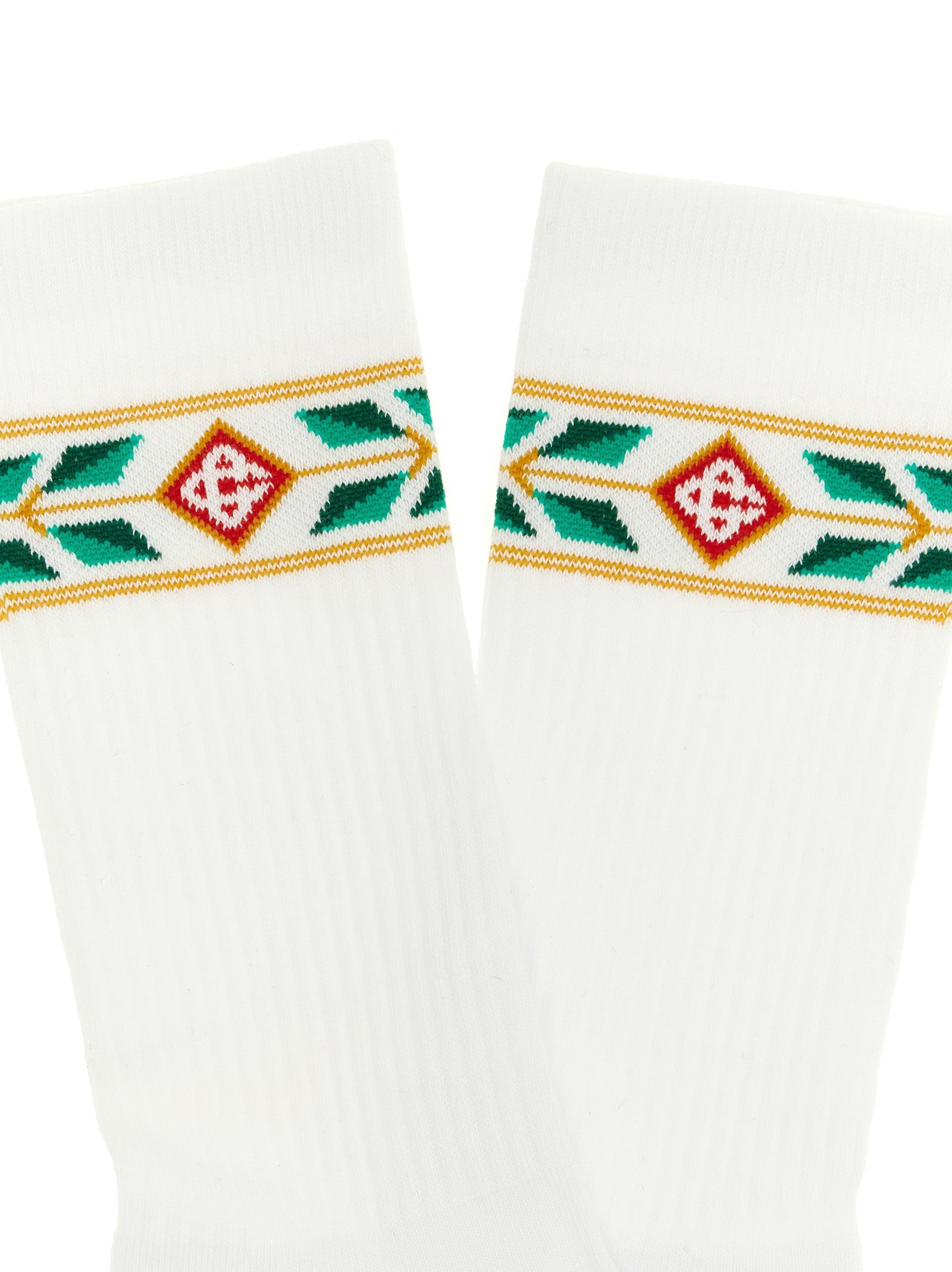 Laurel socks White Cotton Polyamide Elastane
