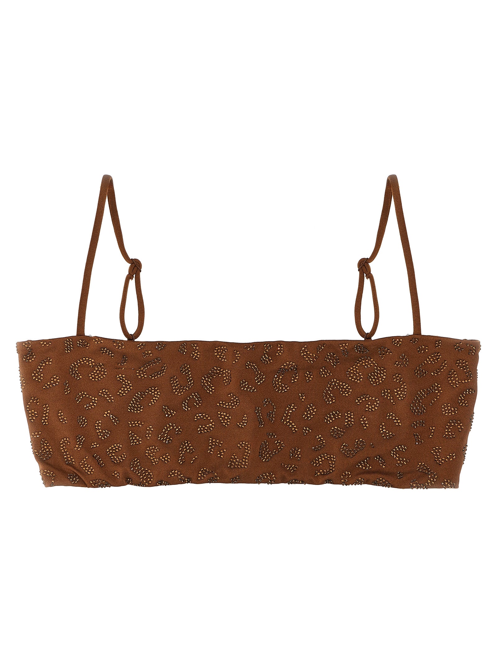 Athena bikini top Brown Polyester Beachwear