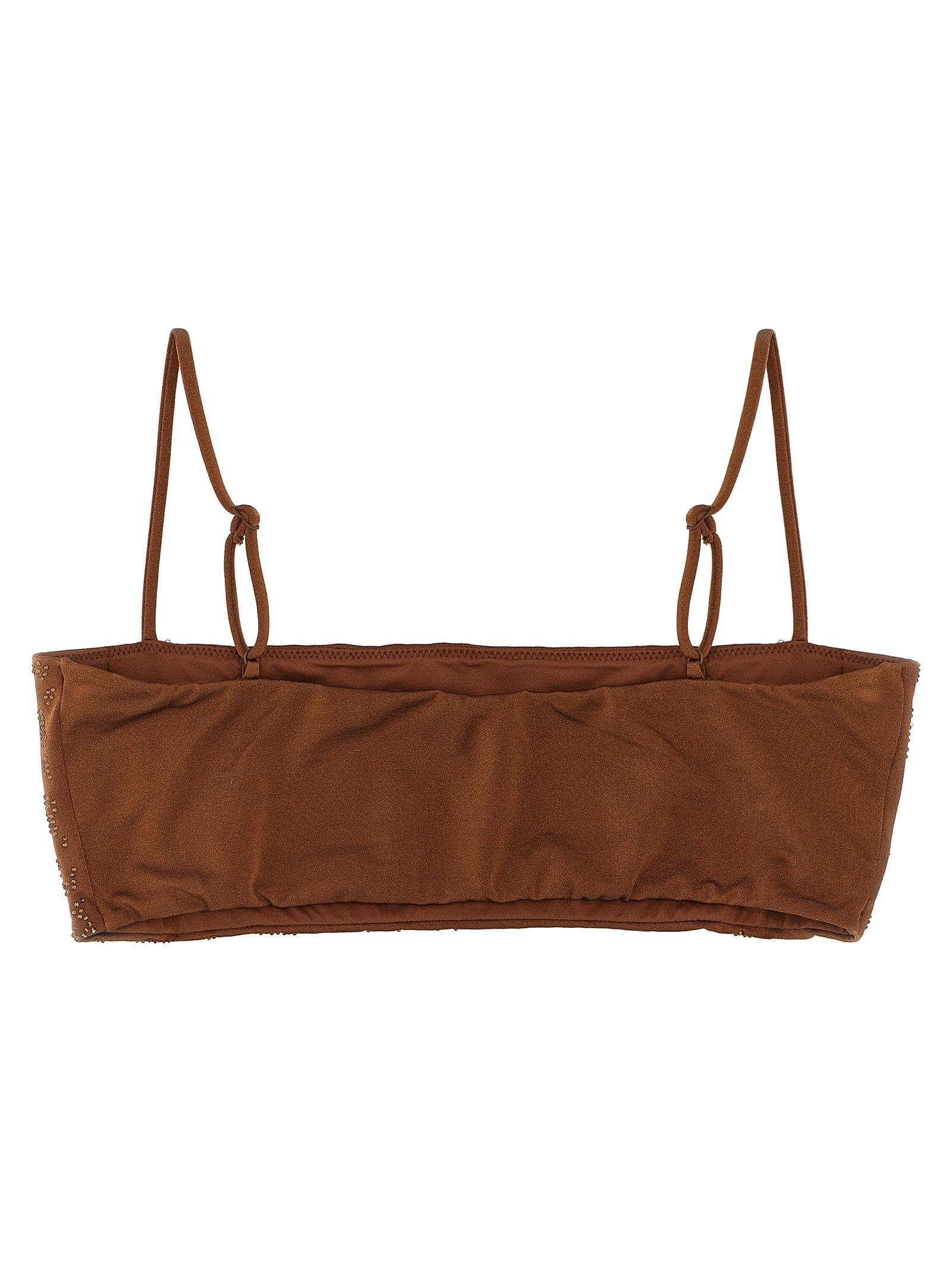 Athena bikini top Brown Polyester Beachwear