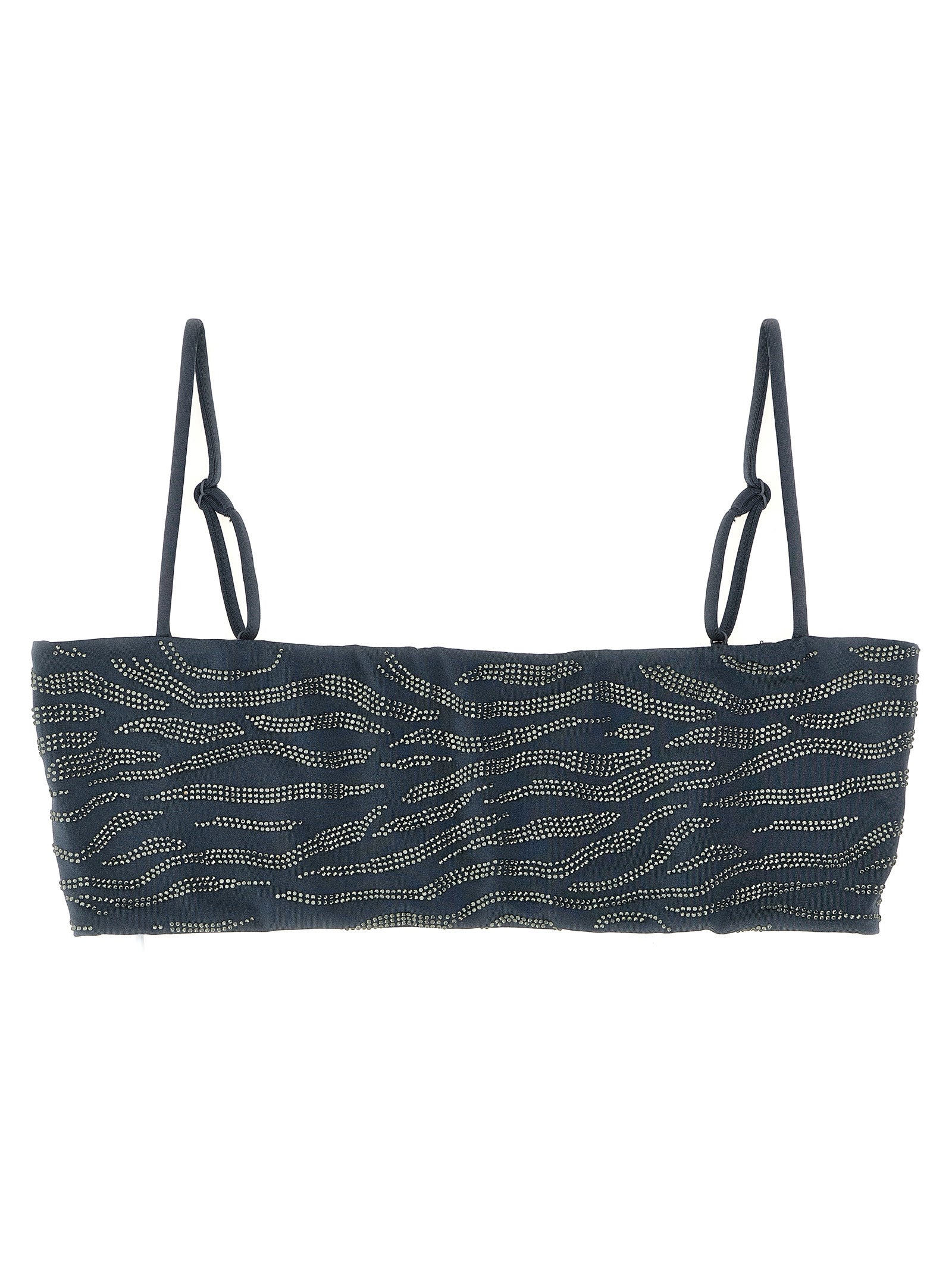 Athena bikini top Gray Polyester Beachwear