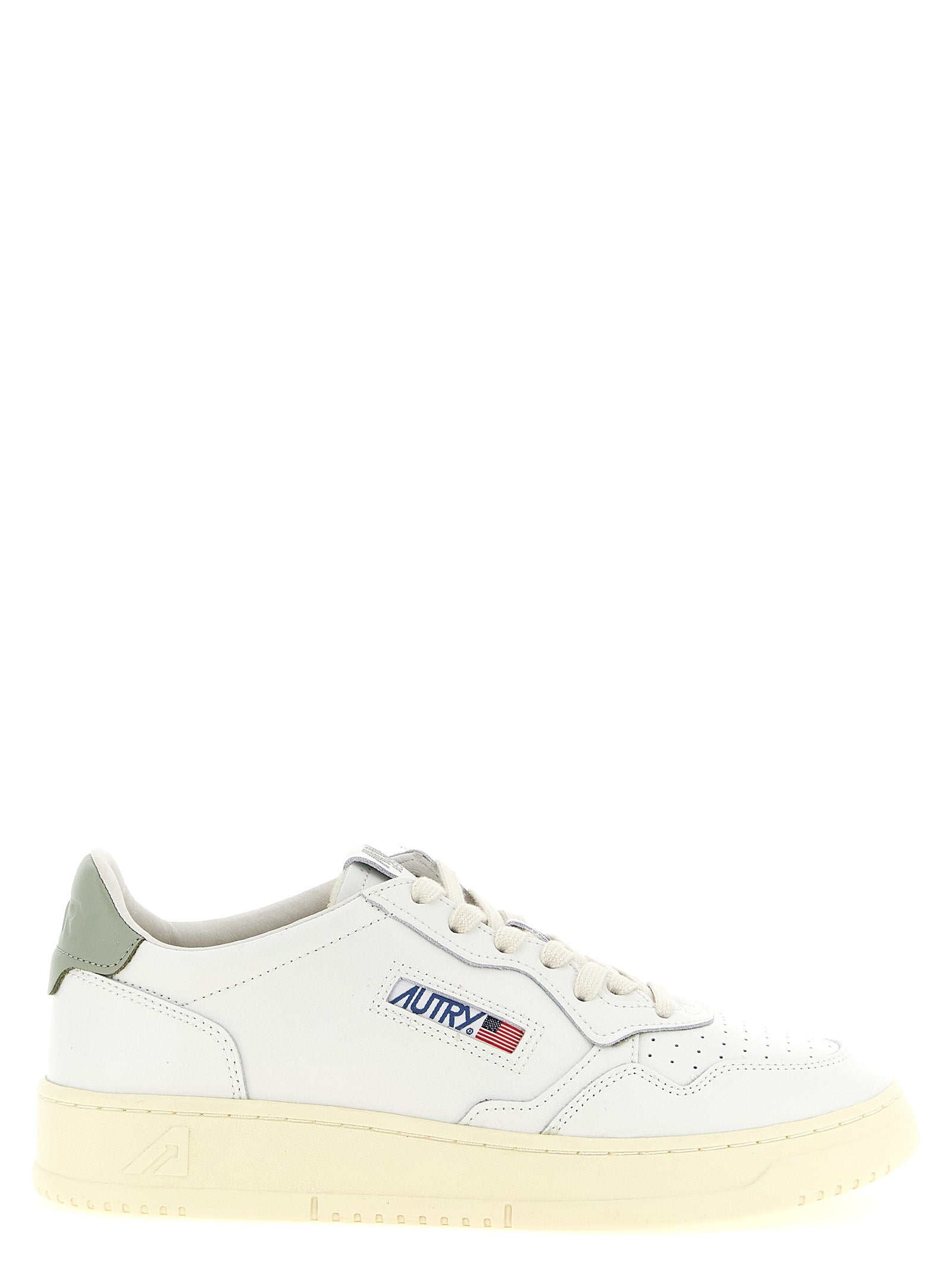 Medalist Low Sneakers Green Cow Leather (bos Taurus)