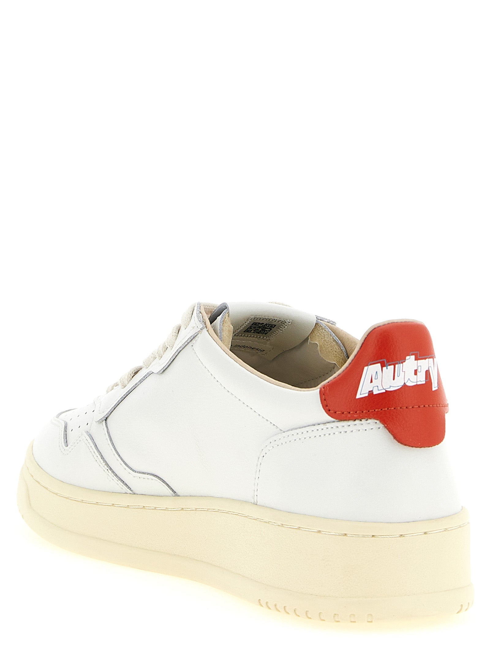 Medalist Low Sneakers Orange Cow Leather (bos Taurus)