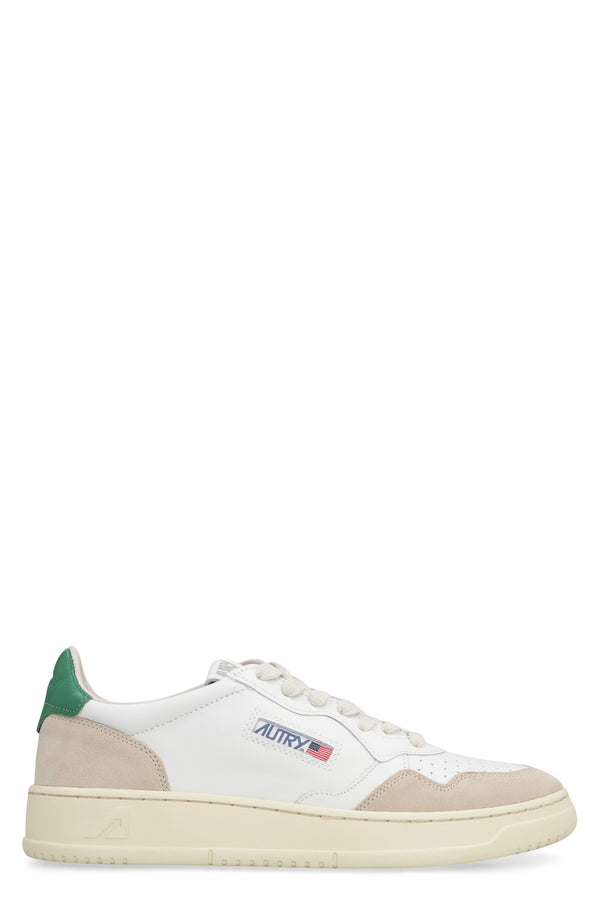 Sneakers Medalist Leather White/amazon Cow Hide