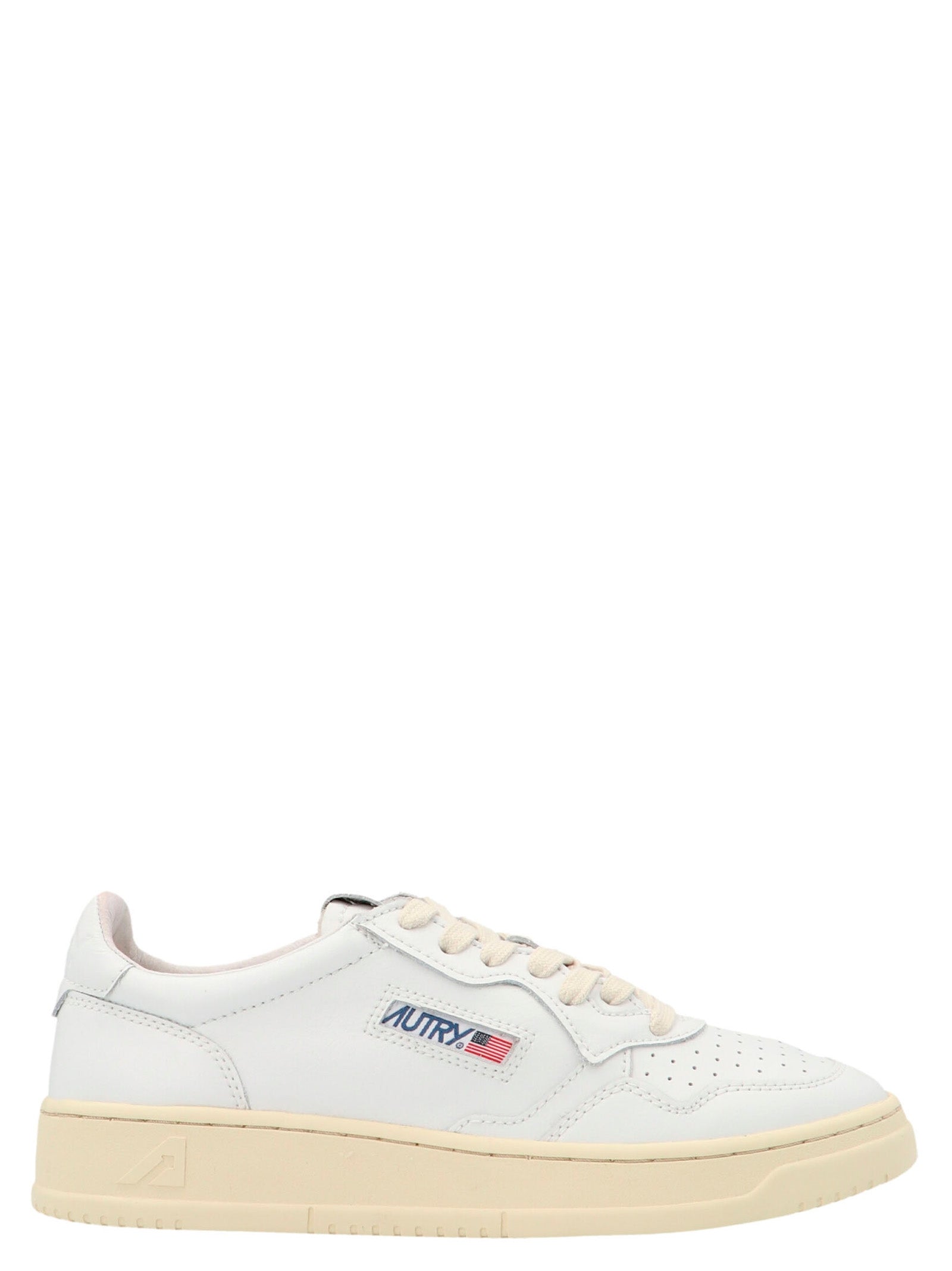 Autry 01 Sneakers White Cowhide Leather