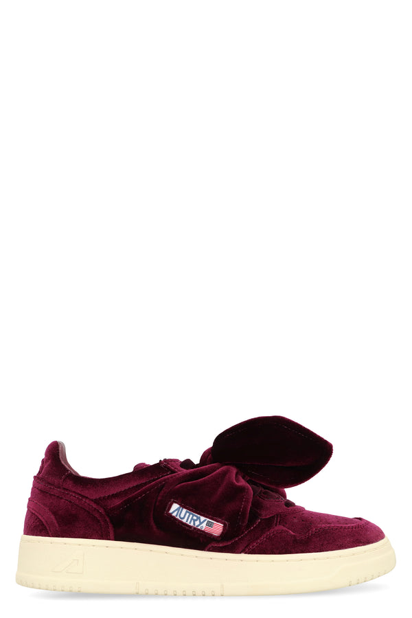 Low-Top Sneakers Medalist Velvet Wine Velvet/flake Polyester Trainers