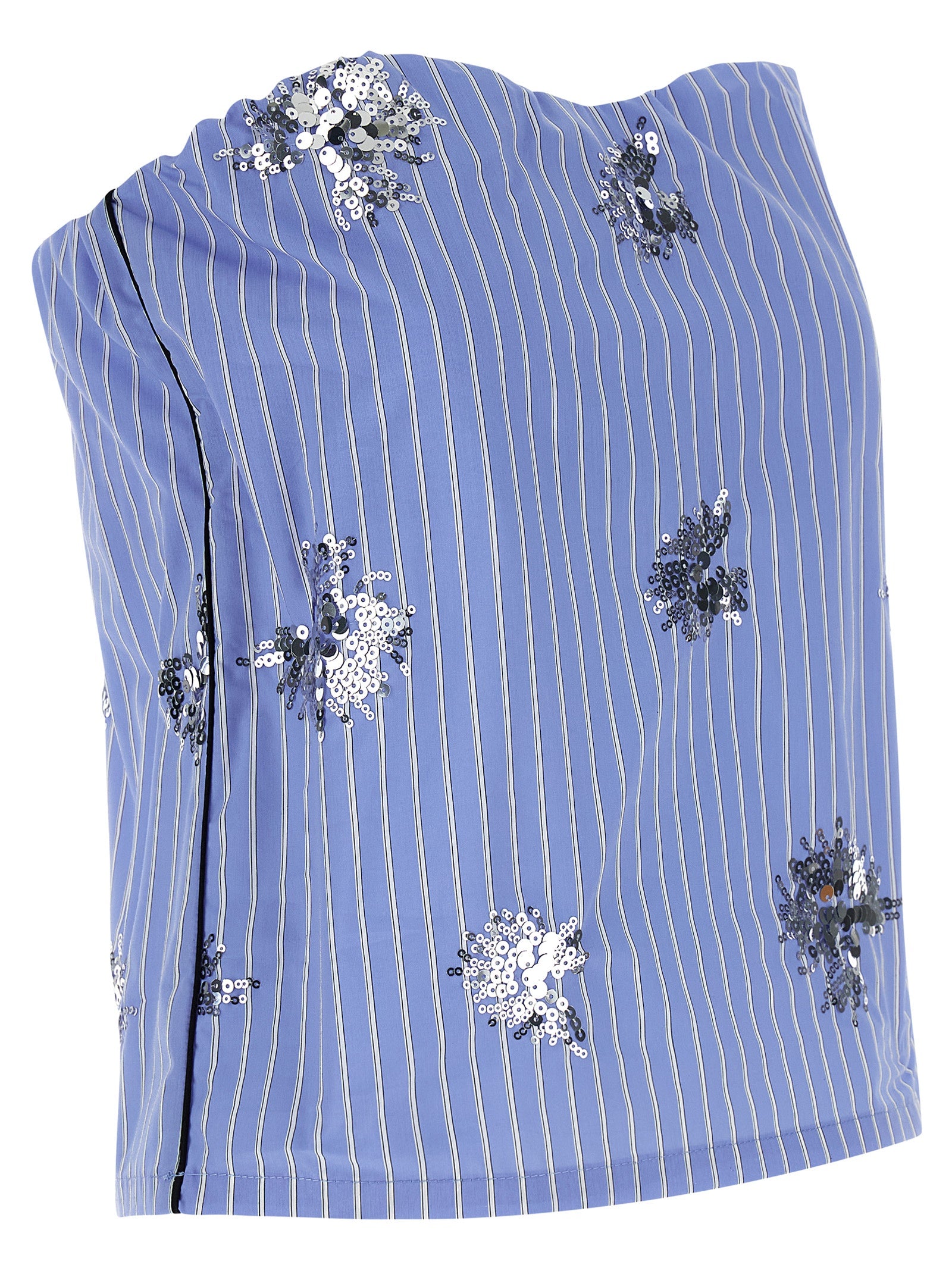 Aura Top Light Blue Cotton Tops