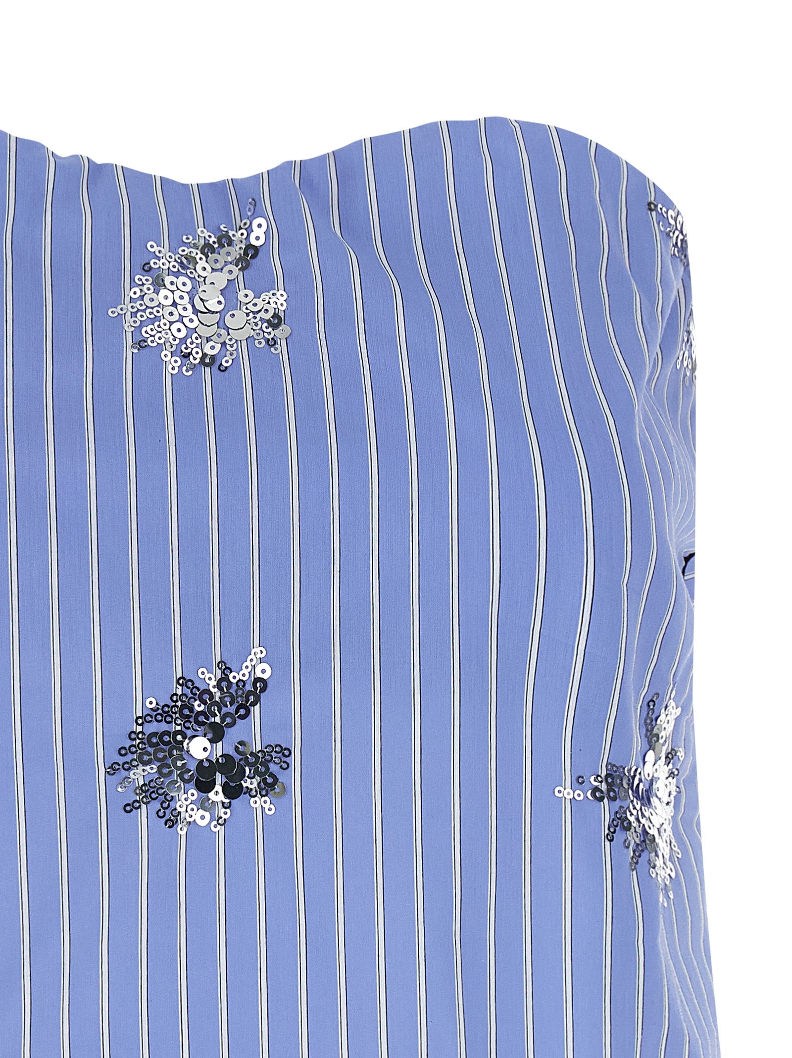 Aura Top Light Blue Cotton Tops
